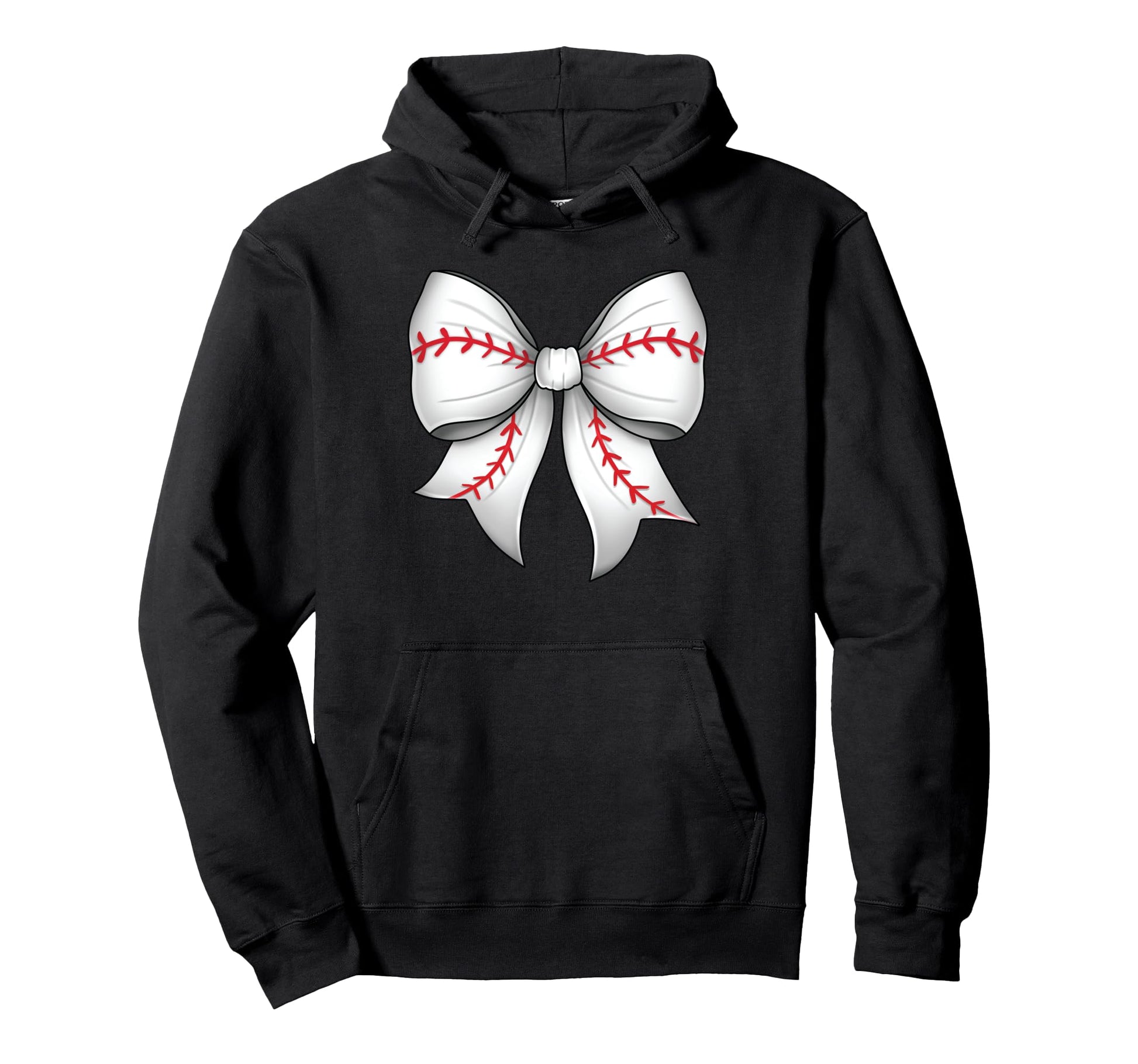 Baseball Coquette Bow Baseball Coquette Hoodie - Unique Graphic for Adults - T-Shirt, Sweatshirt, Hoodie