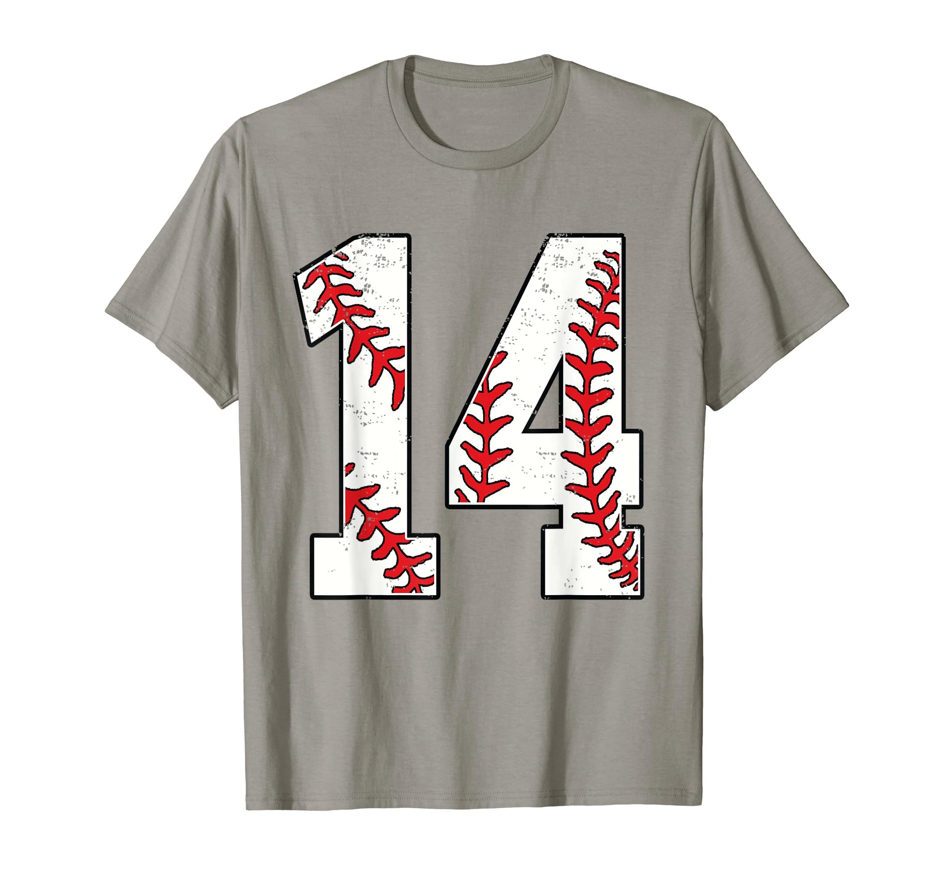Number 14 Baseball 14 Jersey Number T-Shirt - Graphic Print for Adults - T-Shirt, Sweatshirt, Hoodie