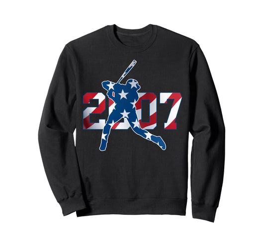 19 Years Old 2007 Baseball 19Th Sweatshirt - Aesthetic Graphic Unisex - T-Shirt, Sweatshirt, Hoodie