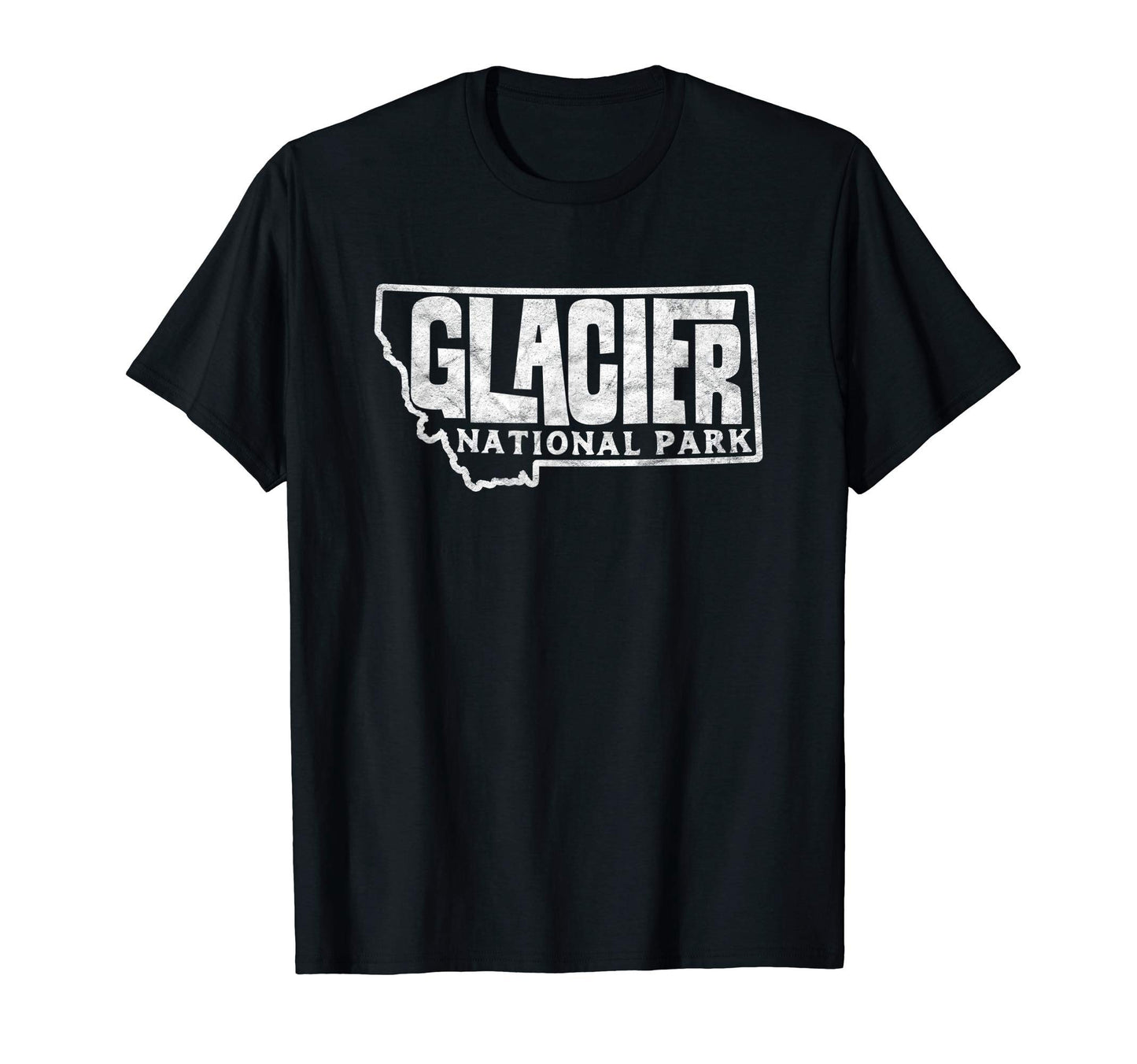 Glacier National Park Montana T-Shirt - Streetwear Style for Adults - T-Shirt, Sweatshirt, Hoodie