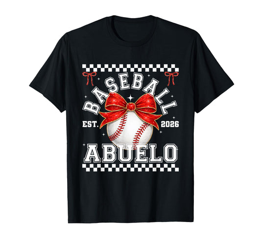 Baseball Abuelo Coquette Family T-Shirt - Casual Everyday Wear for Adults - T-Shirt, Sweatshirt, Hoodie