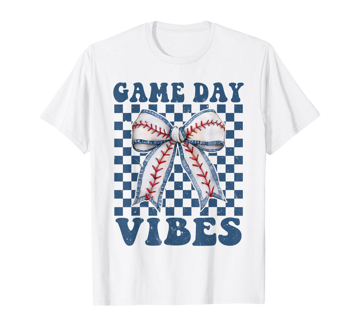 Game Day Vibes Coquette Bow Baseball T-Shirt - Streetwear Style Unisex - T-Shirt, Sweatshirt, Hoodie