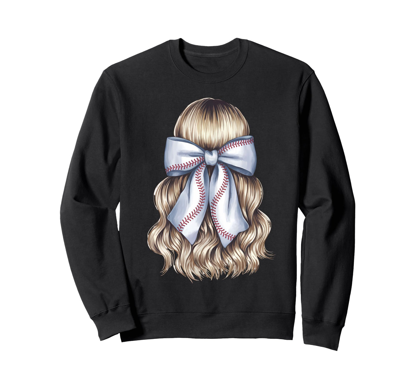 Baseball Coquette Bow Baseball Mom Sweatshirt - Trendy Graphic Unisex - T-Shirt, Sweatshirt, Hoodie