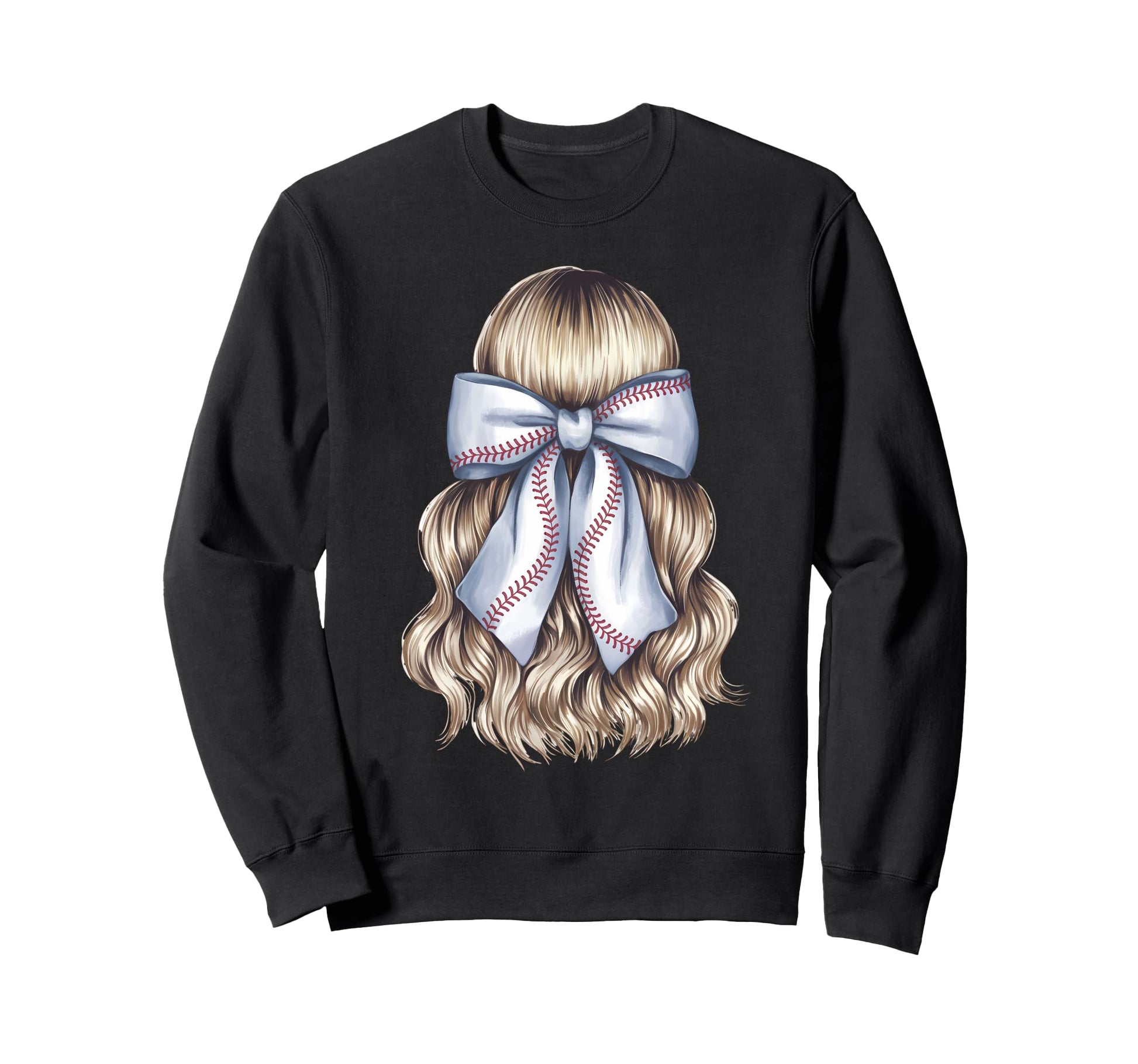 Baseball Coquette Bow Baseball Mom Sweatshirt - Trendy Graphic Unisex - T-Shirt, Sweatshirt, Hoodie