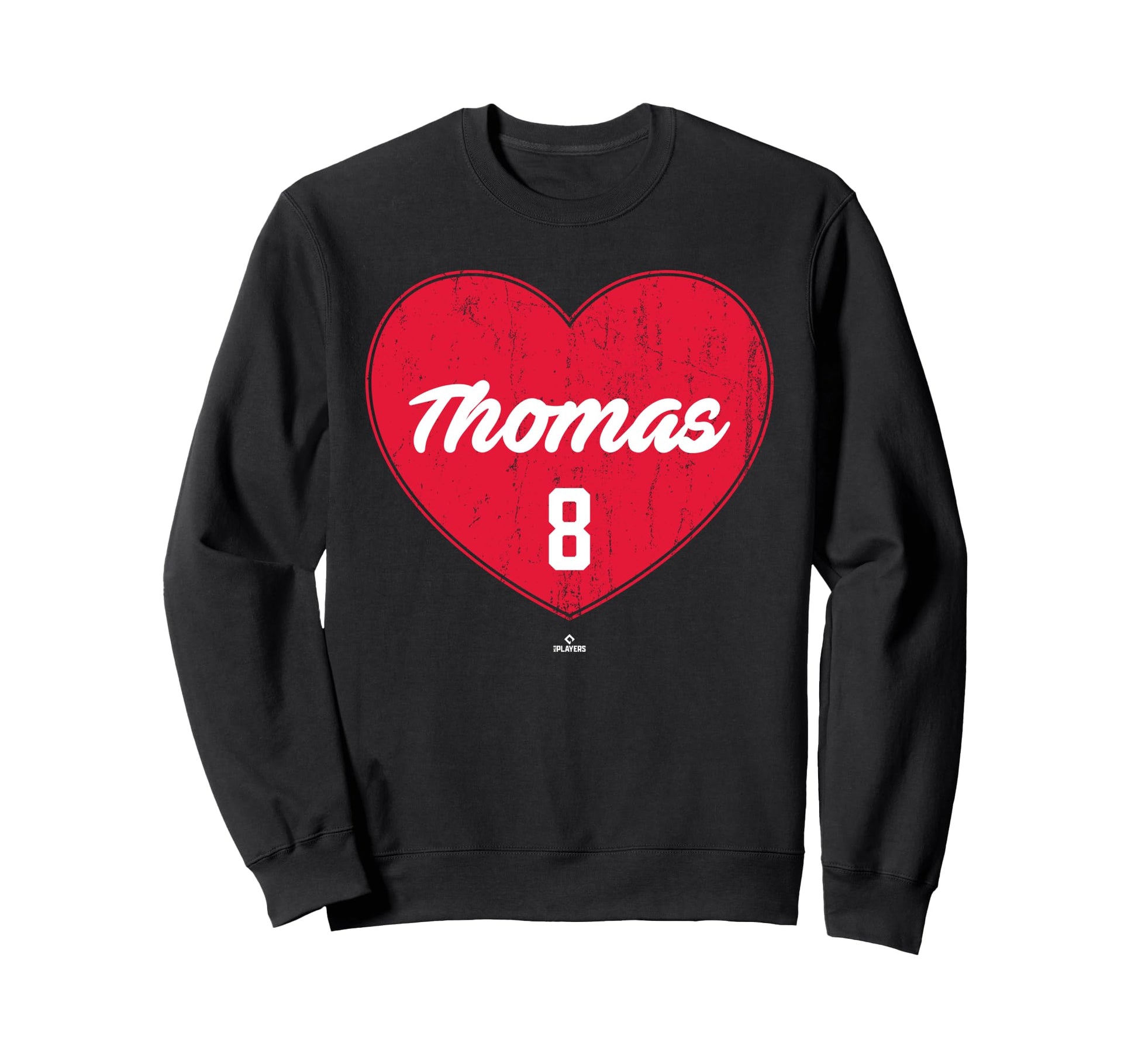 Distressed Heart Lane Thomas Cleveland Sweatshirt - Graphic Print Unisex - T-Shirt, Sweatshirt, Hoodie