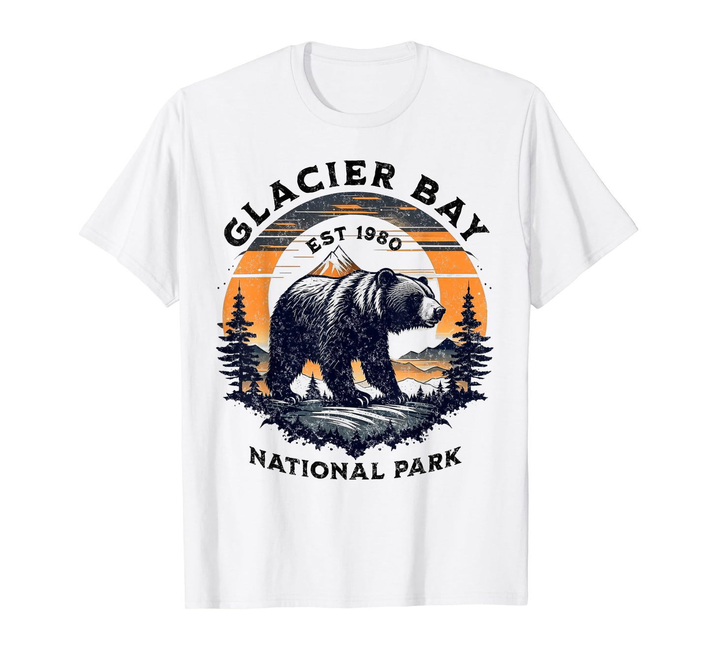 Glacier Bay National Park Alaska Usa T-Shirt - Streetwear Style Unisex - T-Shirt, Sweatshirt, Hoodie