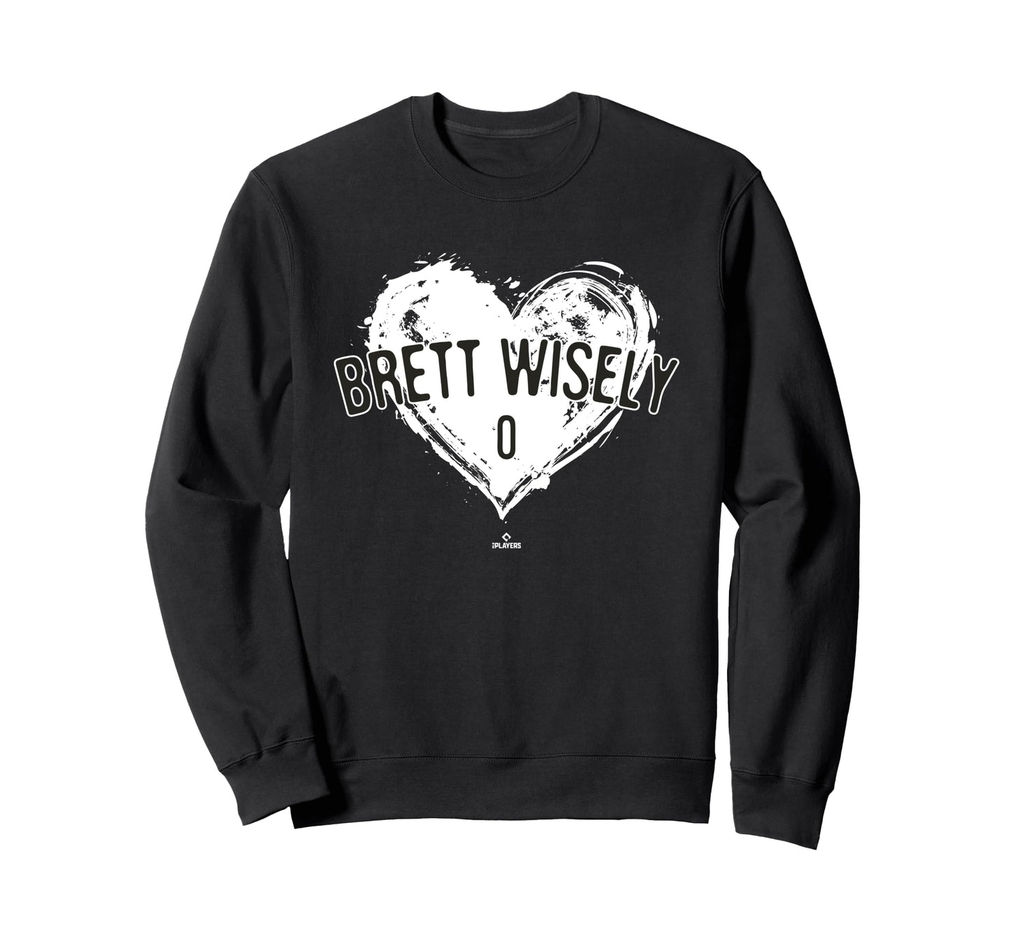 Distressed Heart Brett Wisely San Sweatshirt - Aesthetic Graphic Unisex - T-Shirt, Sweatshirt, Hoodie