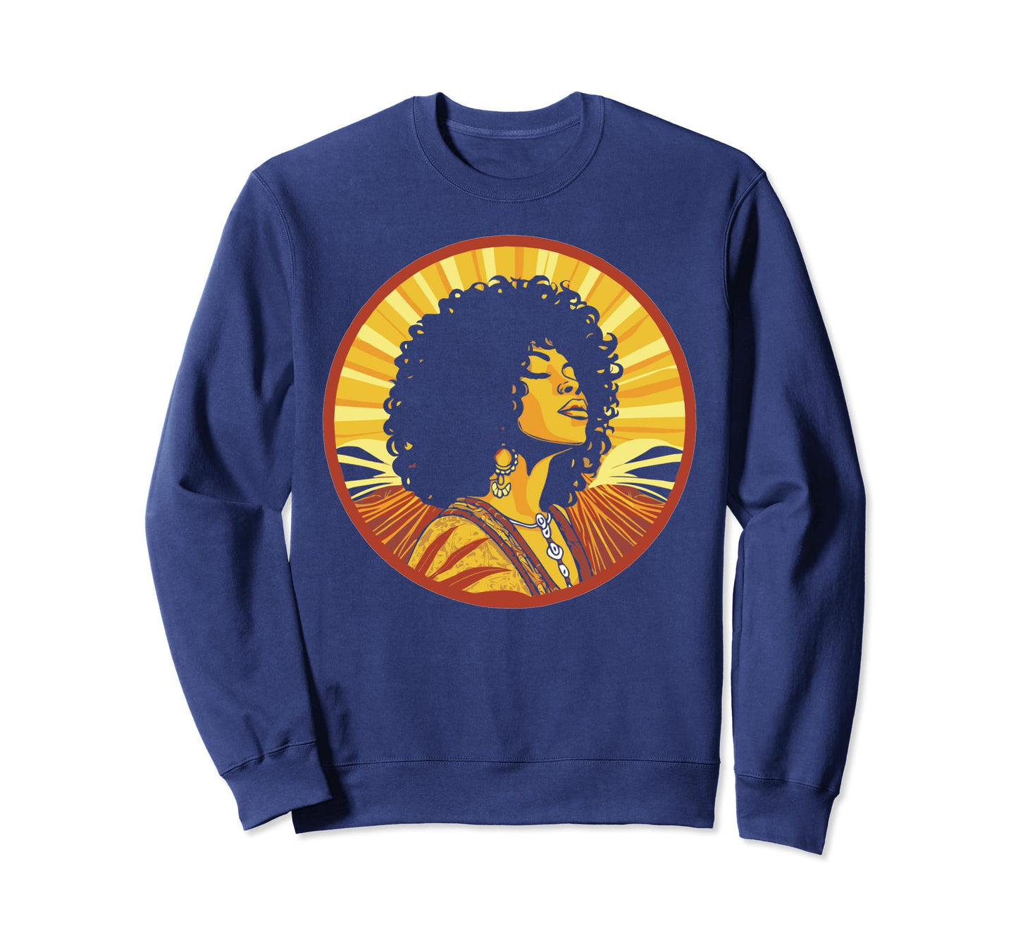 Groovy Mountain Mama Hippie Sweatshirt - Casual Everyday Wear for Adults - T-Shirt, Sweatshirt, Hoodie