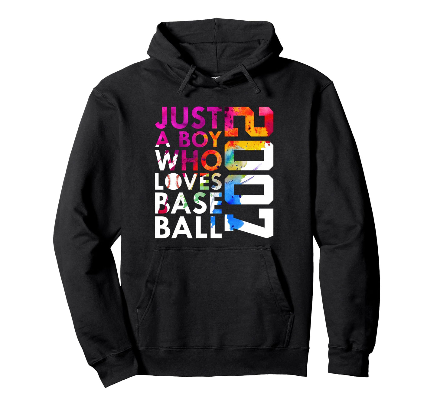 2007 Just Who Loves Baseball 19Th Birthday Hoodie - Custom Art Print Unisex - T-Shirt, Sweatshirt, Hoodie