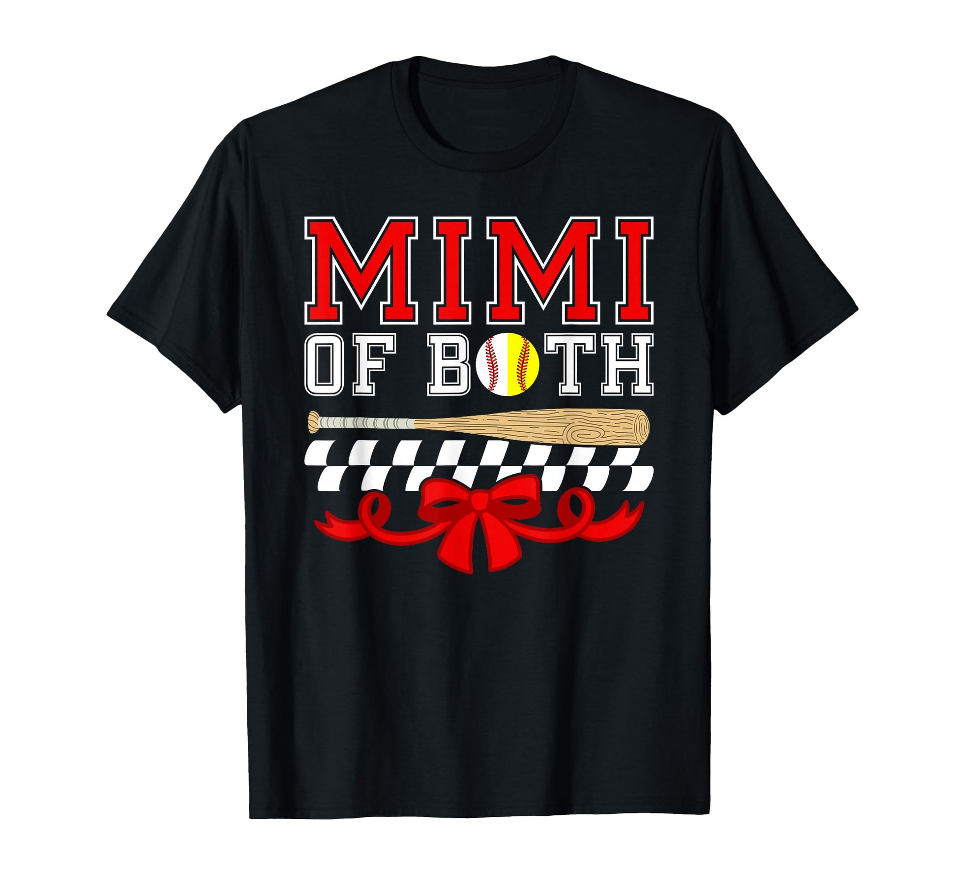 Mimi Both Coquette Baseball Softball Mimi T-Shirt - Trendy Graphic Unisex - T-Shirt, Sweatshirt, Hoodie