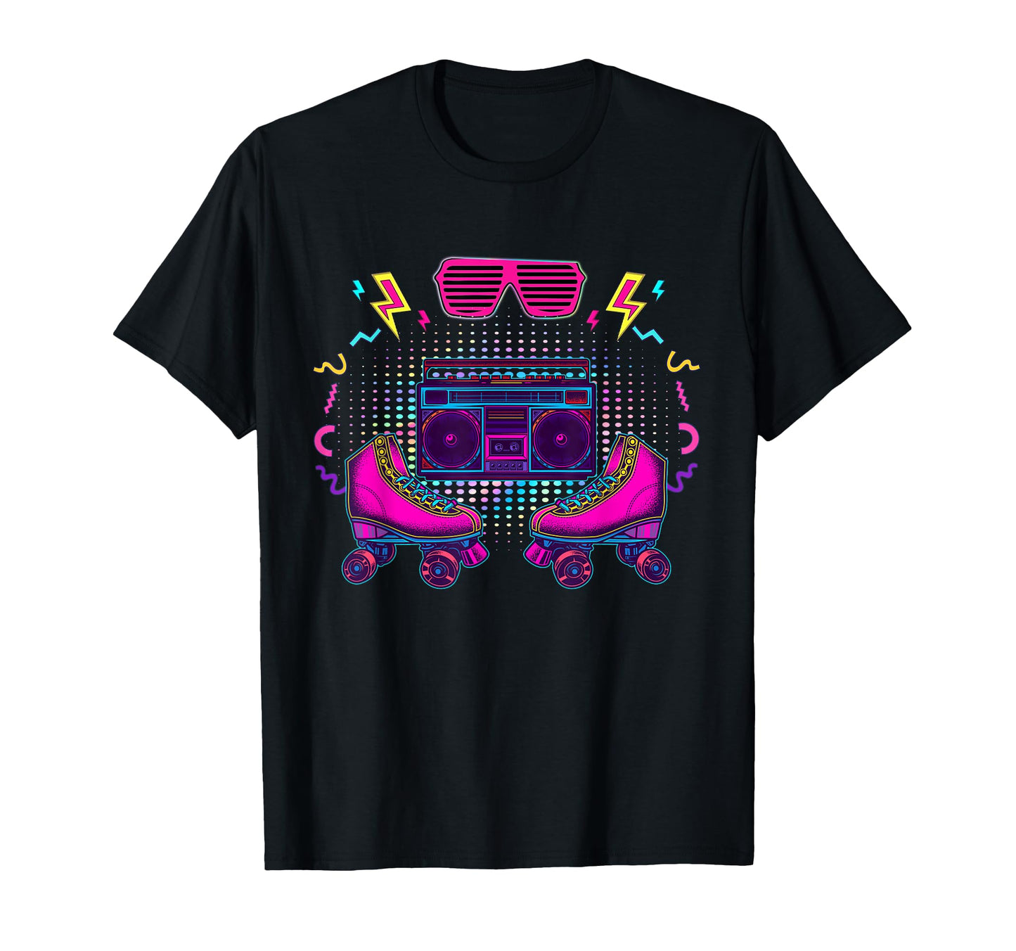 Rollerskates Funny 80S Roller Disco T-Shirt - Fun Novelty Design Unisex - T-Shirt, Sweatshirt, Hoodie