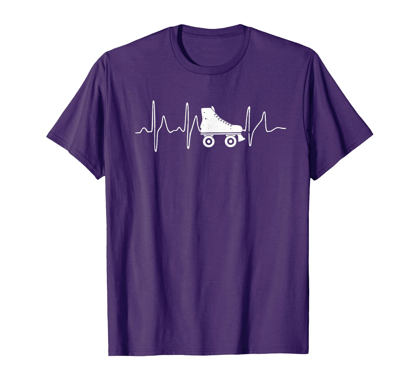 Roller Skating Heartbeat Skater T-Shirt - Casual Everyday Wear for Adults - T-Shirt, Sweatshirt, Hoodie