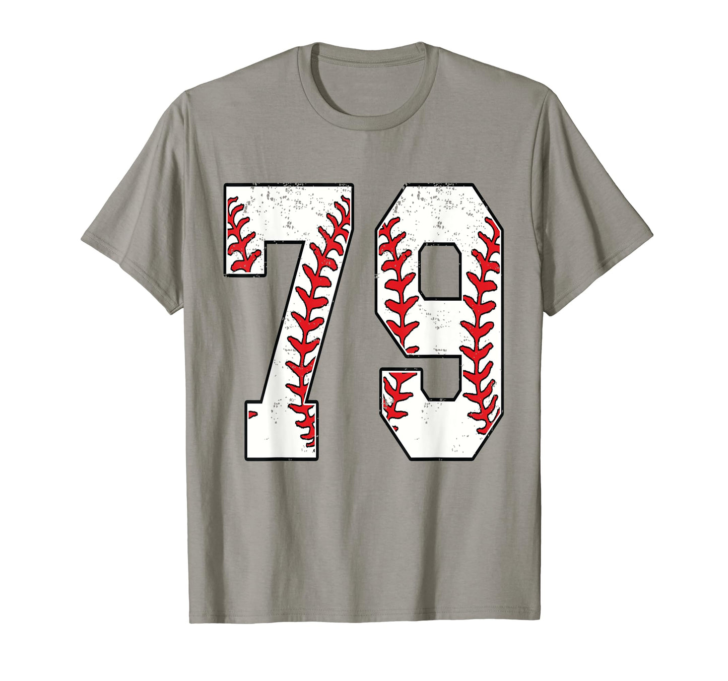 Number 79 Baseball 79 Jersey Number T-Shirt - Trendy Graphic for Adults - T-Shirt, Sweatshirt, Hoodie