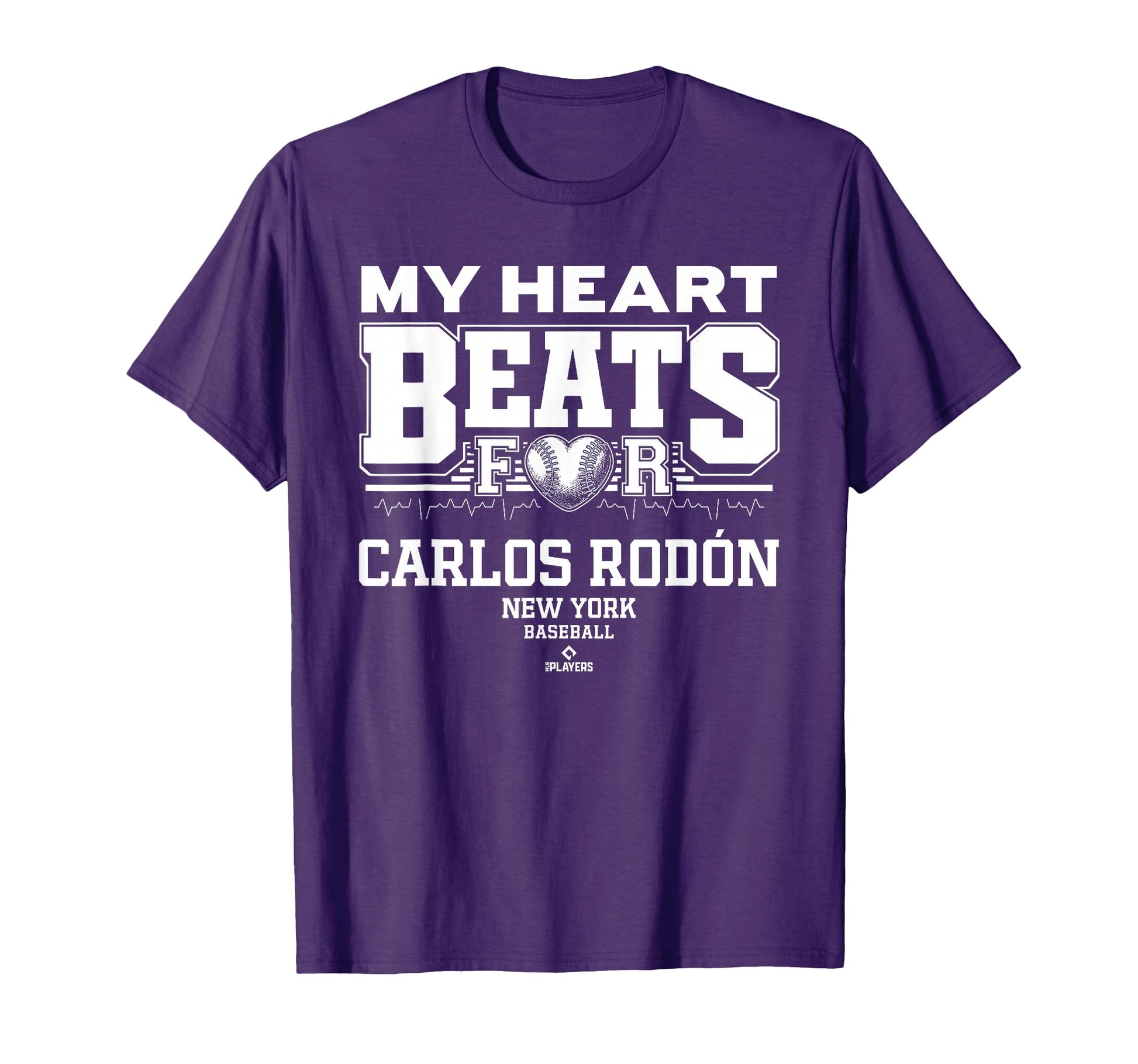 My Heart Beats Carlos Rod N New York T-Shirt - Trendy Graphic for Adults - T-Shirt, Sweatshirt, Hoodie