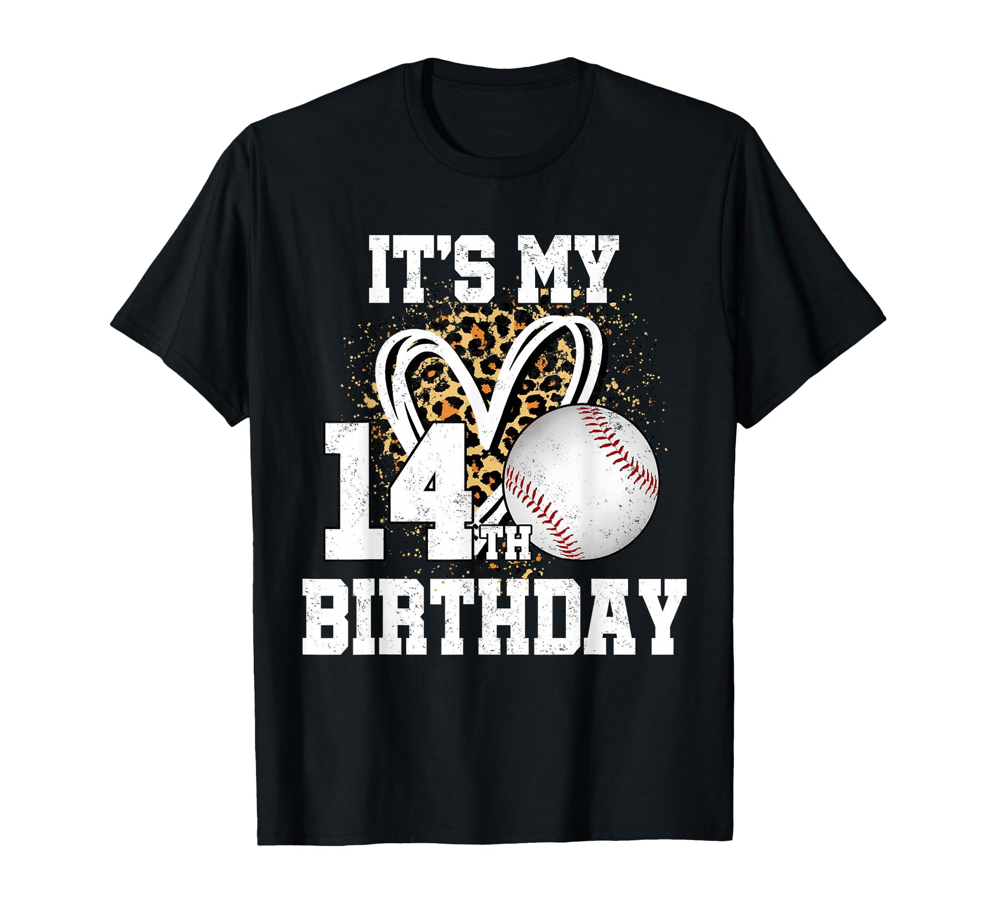 Its My 14Th Birthday Baseball 14 T-Shirt - Minimalist Print for Adults - T-Shirt, Sweatshirt, Hoodie