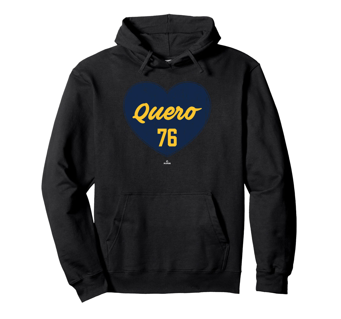 Distressed Heart Jeferson Quero Milwaukee Hoodie - Custom Art Print Unisex - T-Shirt, Sweatshirt, Hoodie