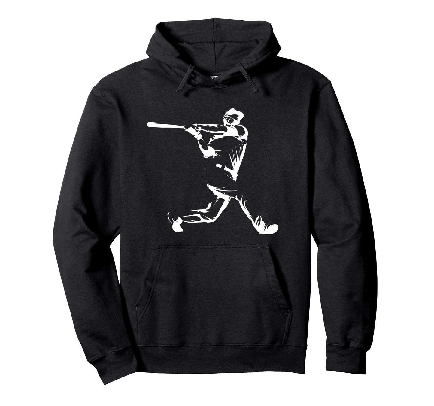 Baseball Player Hitter Taking Hoodie - Casual Everyday Wear Men Women - T-Shirt, Sweatshirt, Hoodie