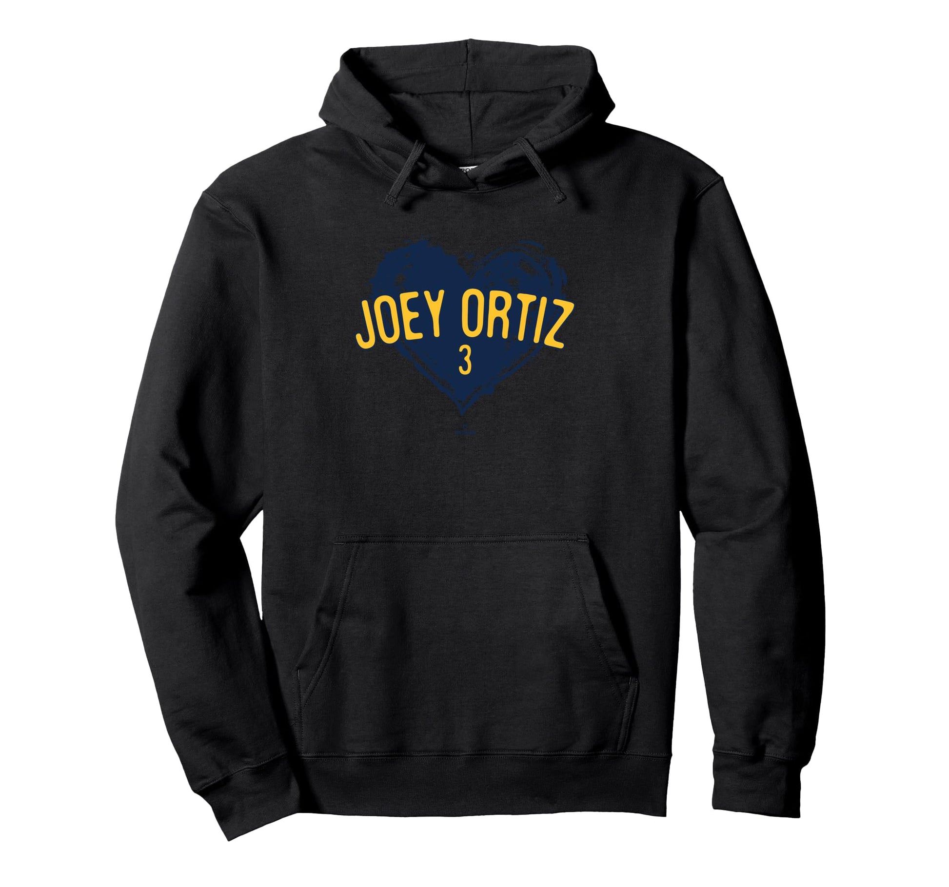Distressed Heart Joey Ortiz Milwaukee Hoodie - Graphic Print for Adults - T-Shirt, Sweatshirt, Hoodie