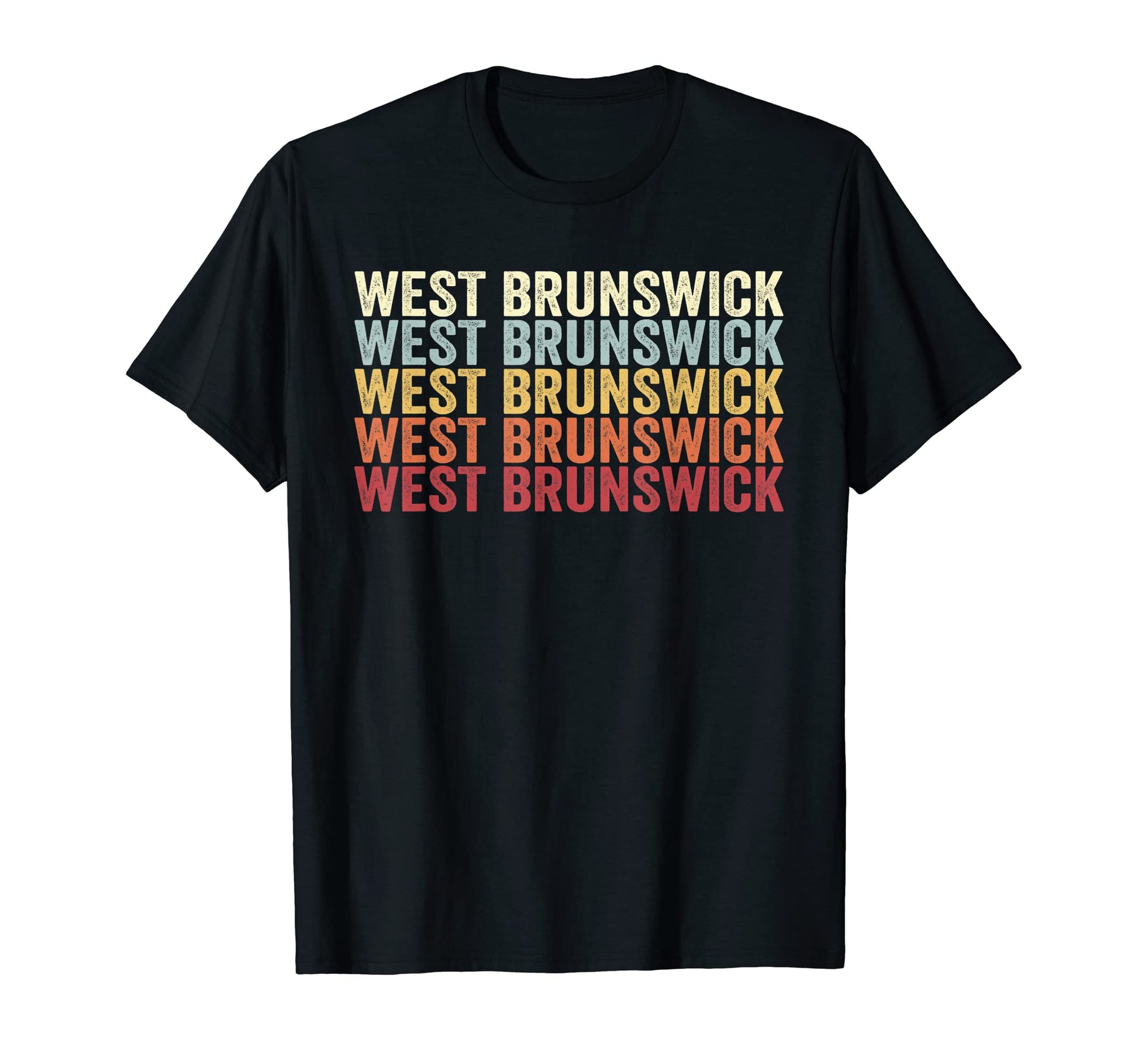 West Brunswick Pennsylvania West T-Shirt - Custom Art Print Men Women - T-Shirt, Sweatshirt, Hoodie