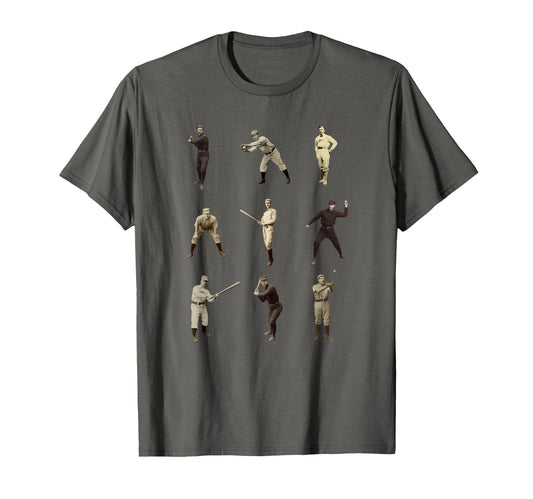 19Th Century Baseball American Sports T-Shirt - Unique Graphic Unisex - T-Shirt, Sweatshirt, Hoodie