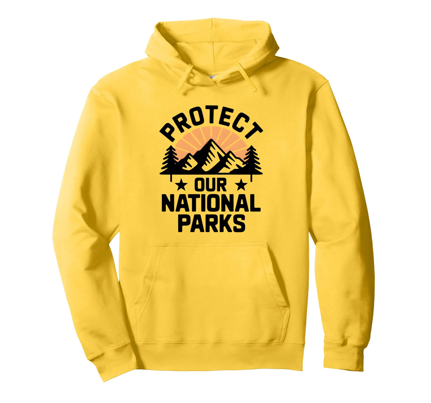 Save Our National Parks Mountain Hoodie - Novelty Apparel Unisex - T-Shirt, Sweatshirt, Hoodie