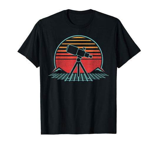 Astronomy Telescope Space Science 80S T-Shirt - Novelty Apparel Men Women - T-Shirt, Sweatshirt, Hoodie