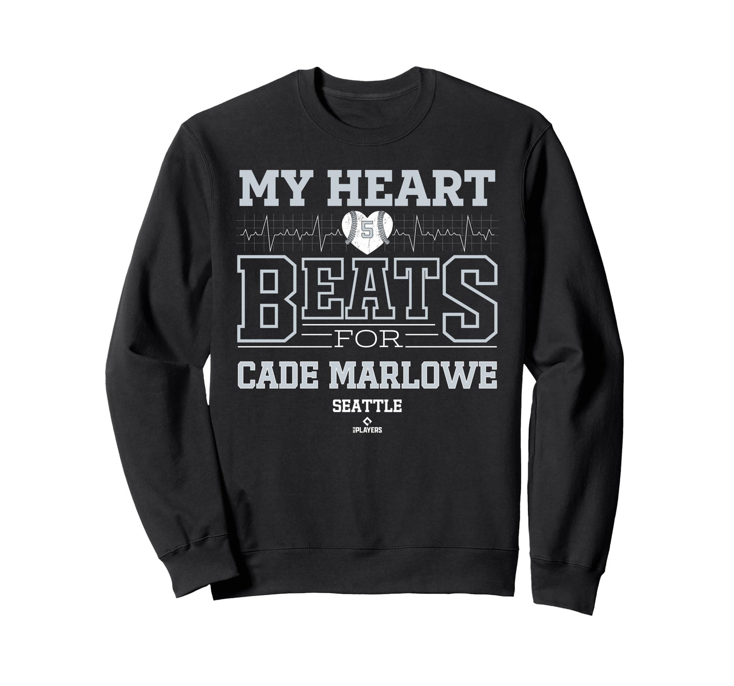 My Heart Beats Cade Marlowe Sweatshirt - Fun Novelty Design Men Women - T-Shirt, Sweatshirt, Hoodie