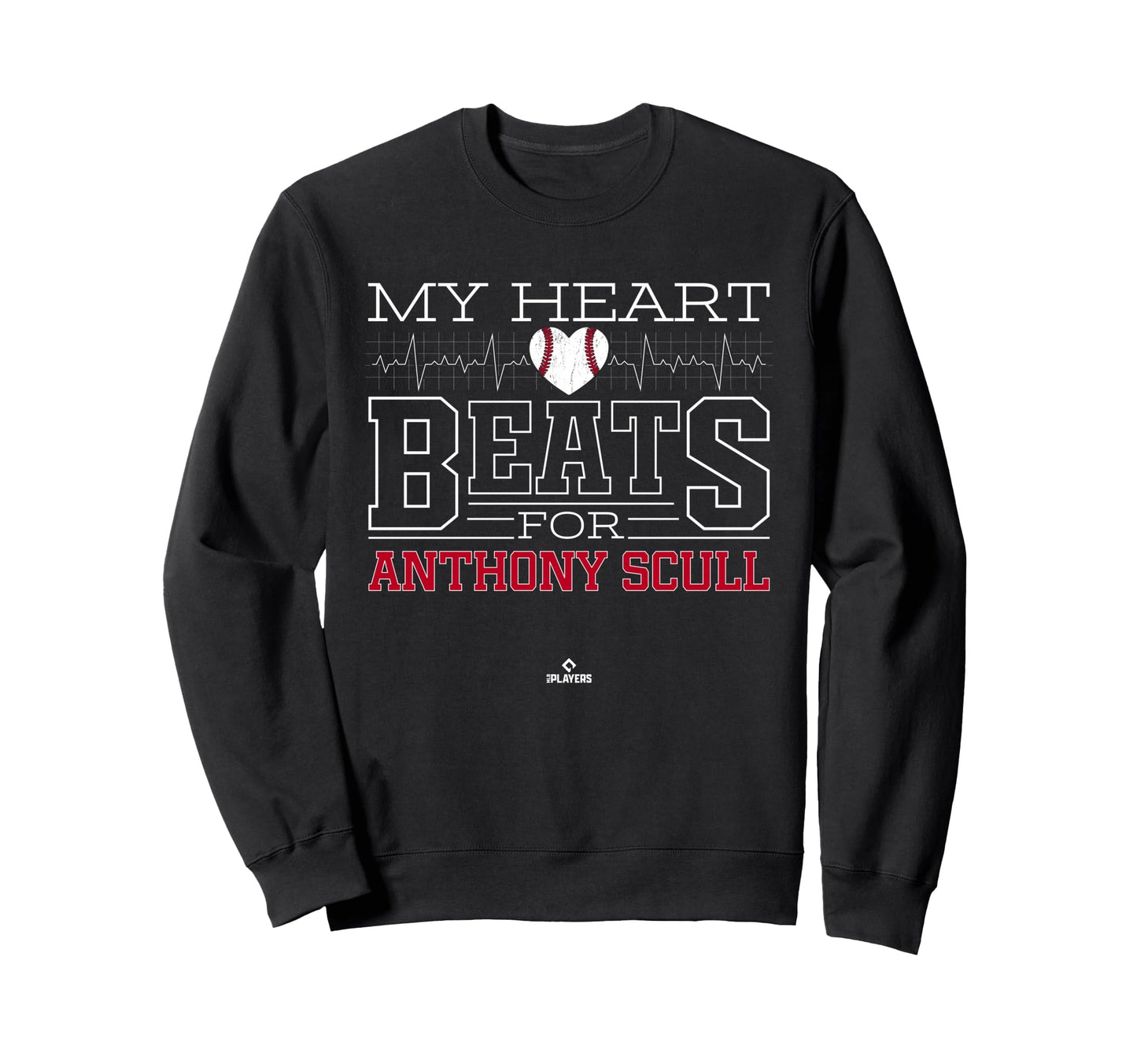 My Heart Beats Anthony Scull Prospect Sweatshirt - Minimalist Print Unisex - T-Shirt, Sweatshirt, Hoodie