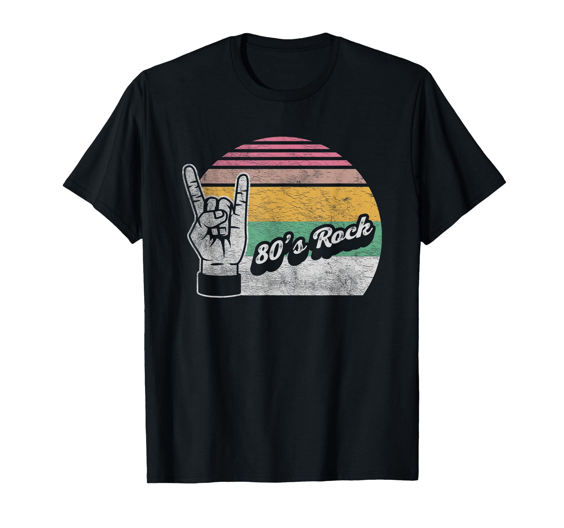 80S Rock Music Vibes T-Shirt - Graphic Print Unisex - T-Shirt, Sweatshirt, Hoodie