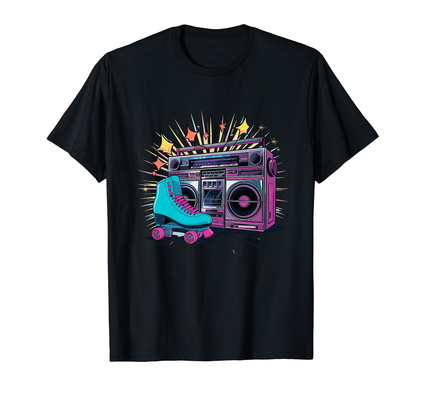 Rollerskates Funny 80S Roller Skating T-Shirt - Unique Graphic for Adults - T-Shirt, Sweatshirt, Hoodie