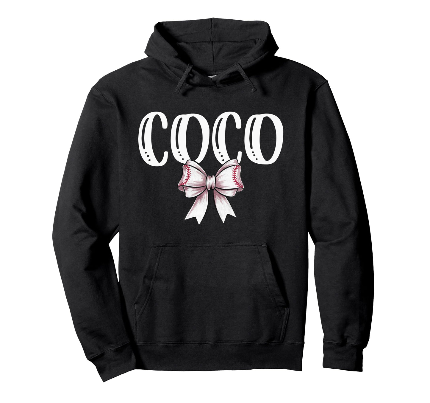 Coquette Baseball Coco Spirit Hoodie - Custom Art Print Men Women - T-Shirt, Sweatshirt, Hoodie