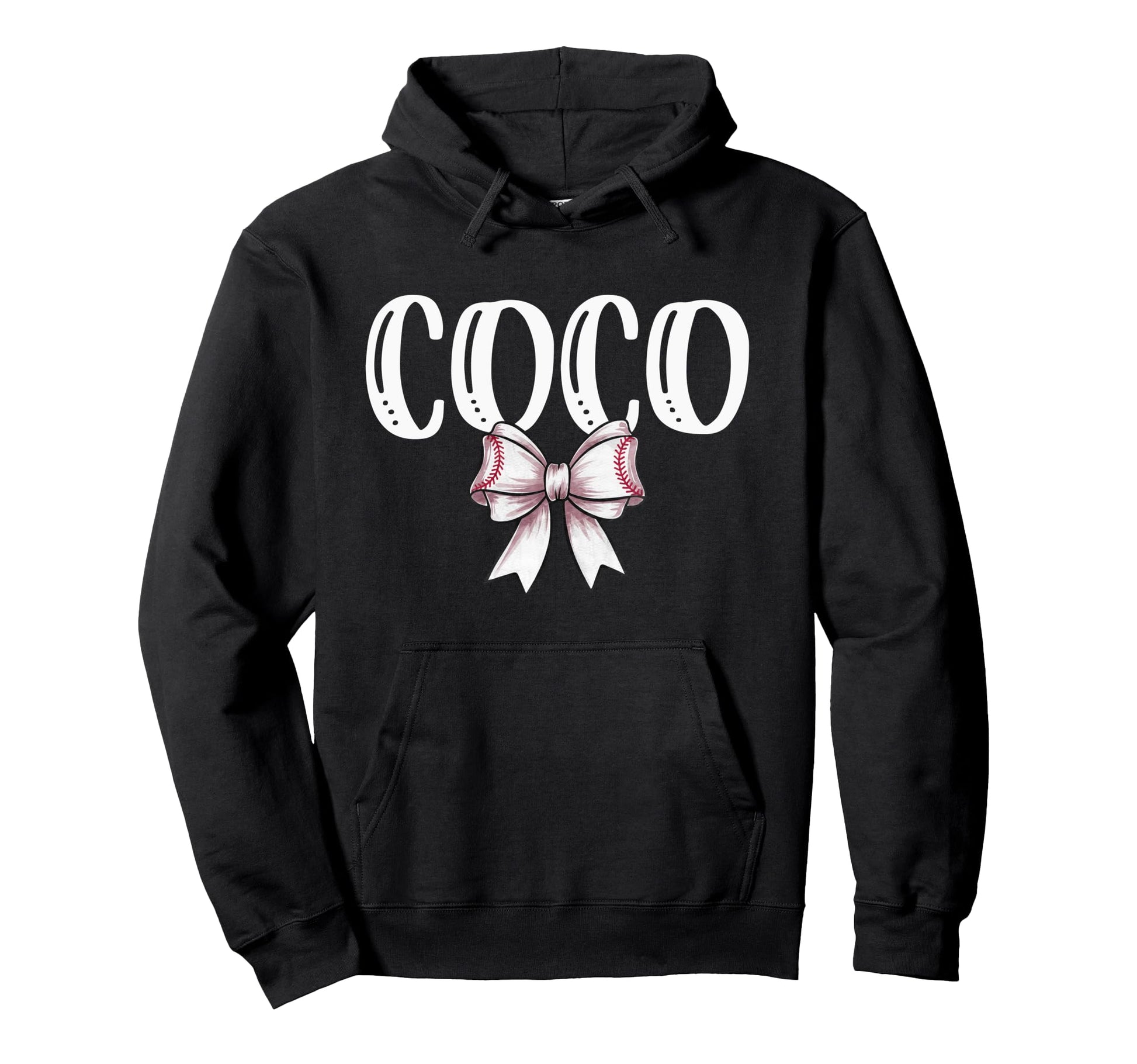 Coquette Baseball Coco Spirit Hoodie - Custom Art Print Men Women - T-Shirt, Sweatshirt, Hoodie