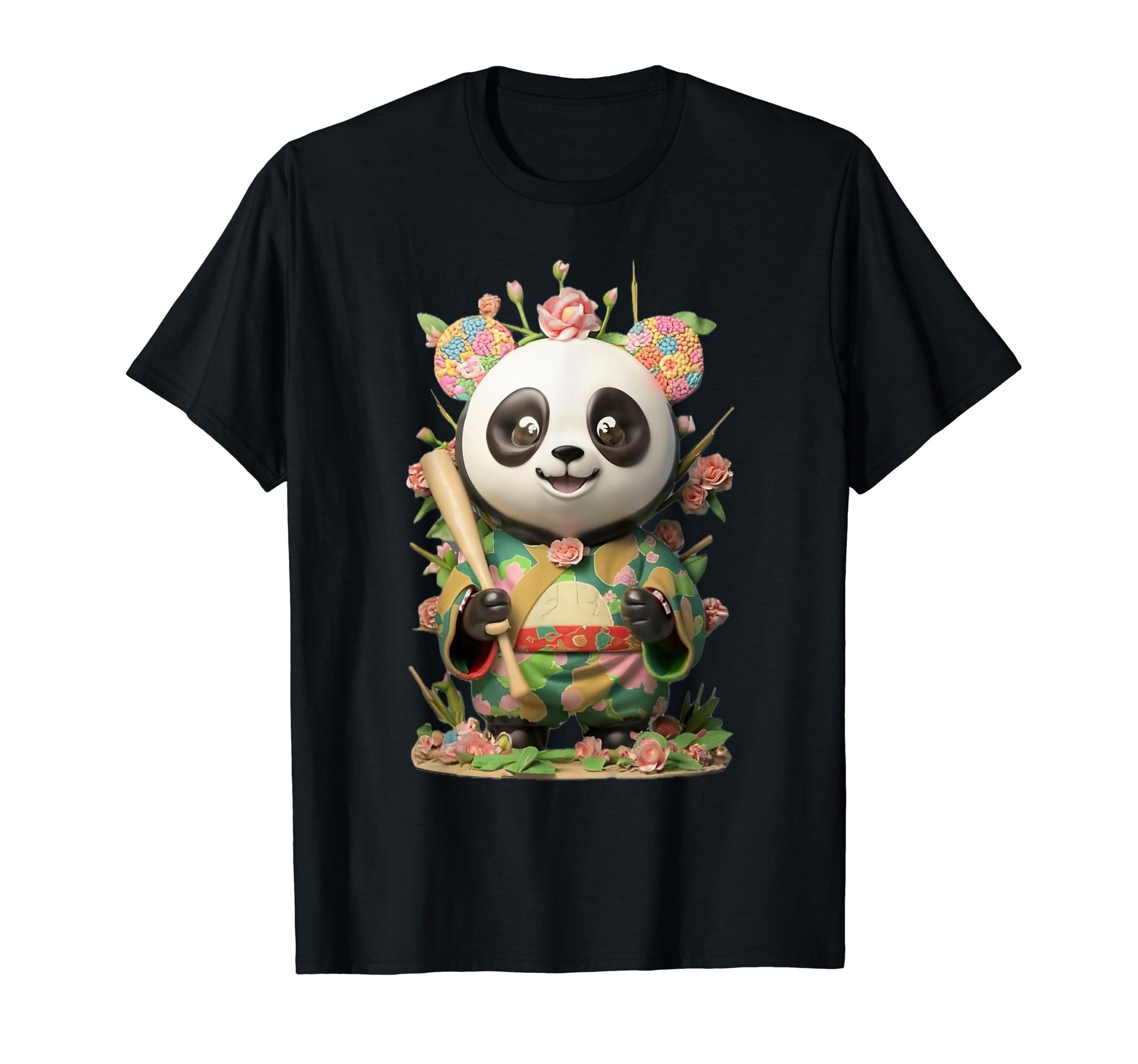 Panda Bear Cub Baseball Team Home Run T-Shirt - Aesthetic Graphic Unisex - T-Shirt, Sweatshirt, Hoodie