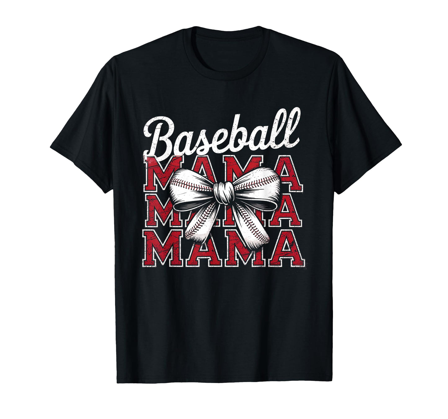Baseball Mama Coquette Bow Game Day T-Shirt - Streetwear Style Men Women - T-Shirt, Sweatshirt, Hoodie