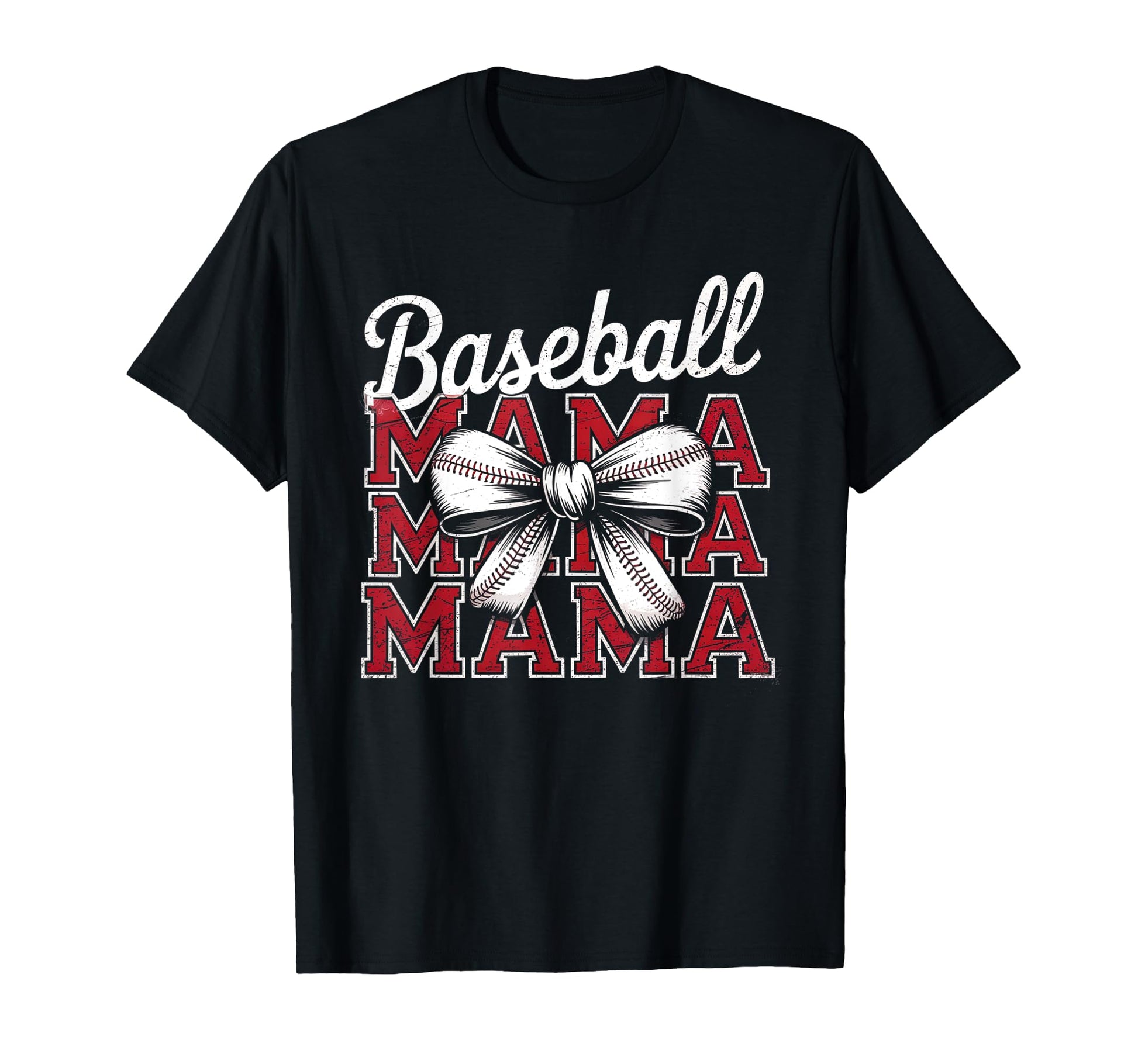 Baseball Mama Coquette Bow Game Day T-Shirt - Streetwear Style Men Women - T-Shirt, Sweatshirt, Hoodie