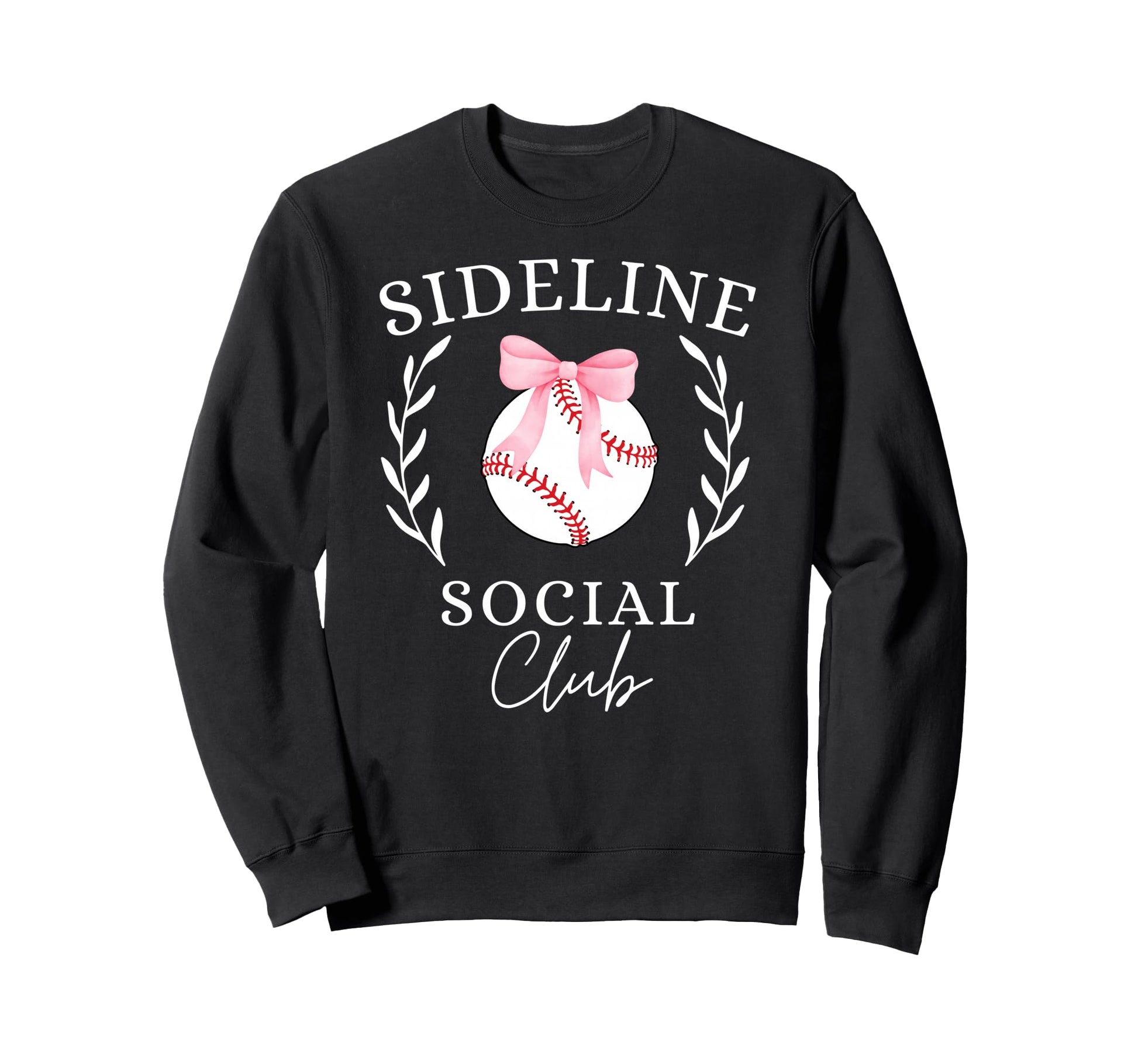 Sideline Social Club Coquette Sweatshirt - Custom Art Print Unisex - T-Shirt, Sweatshirt, Hoodie
