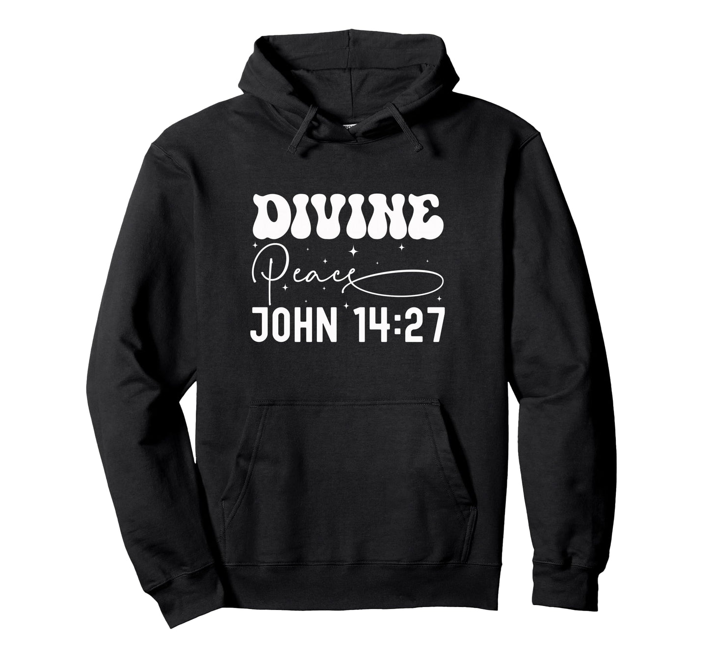 Divine Peace John 14 27 Hoodie - Casual Everyday Wear for Adults - T-Shirt, Sweatshirt, Hoodie