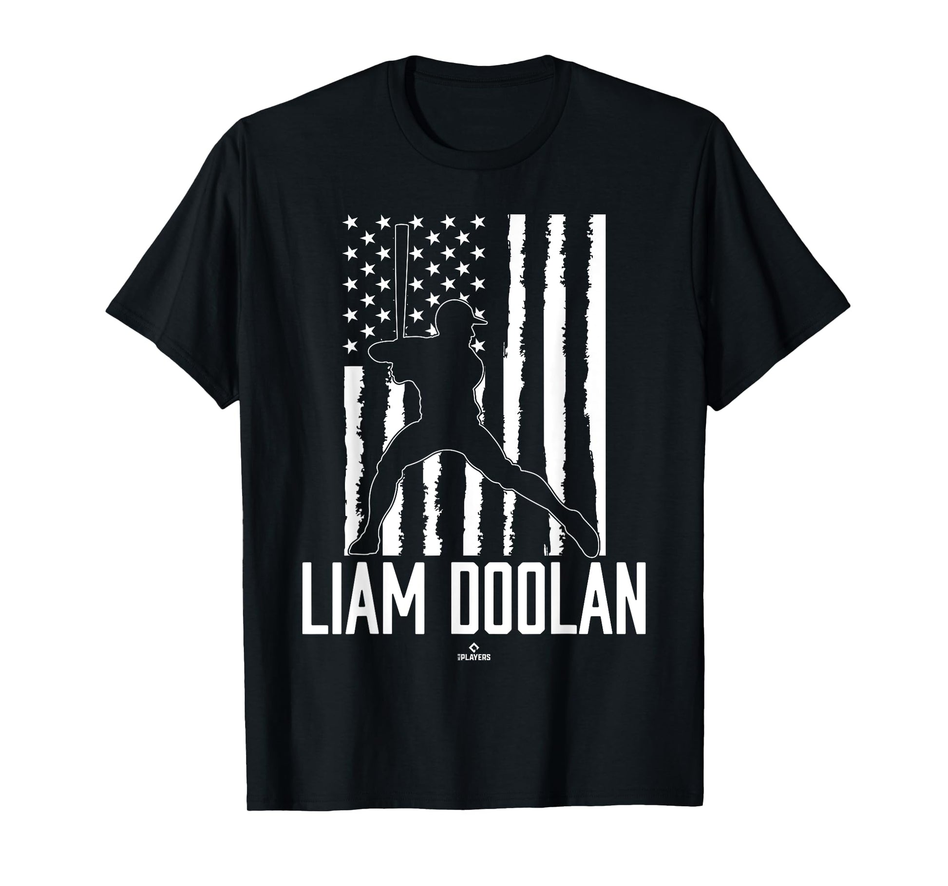 Distressed Flag Swing Liam Doolan T-Shirt - Novelty Apparel Men Women - T-Shirt, Sweatshirt, Hoodie