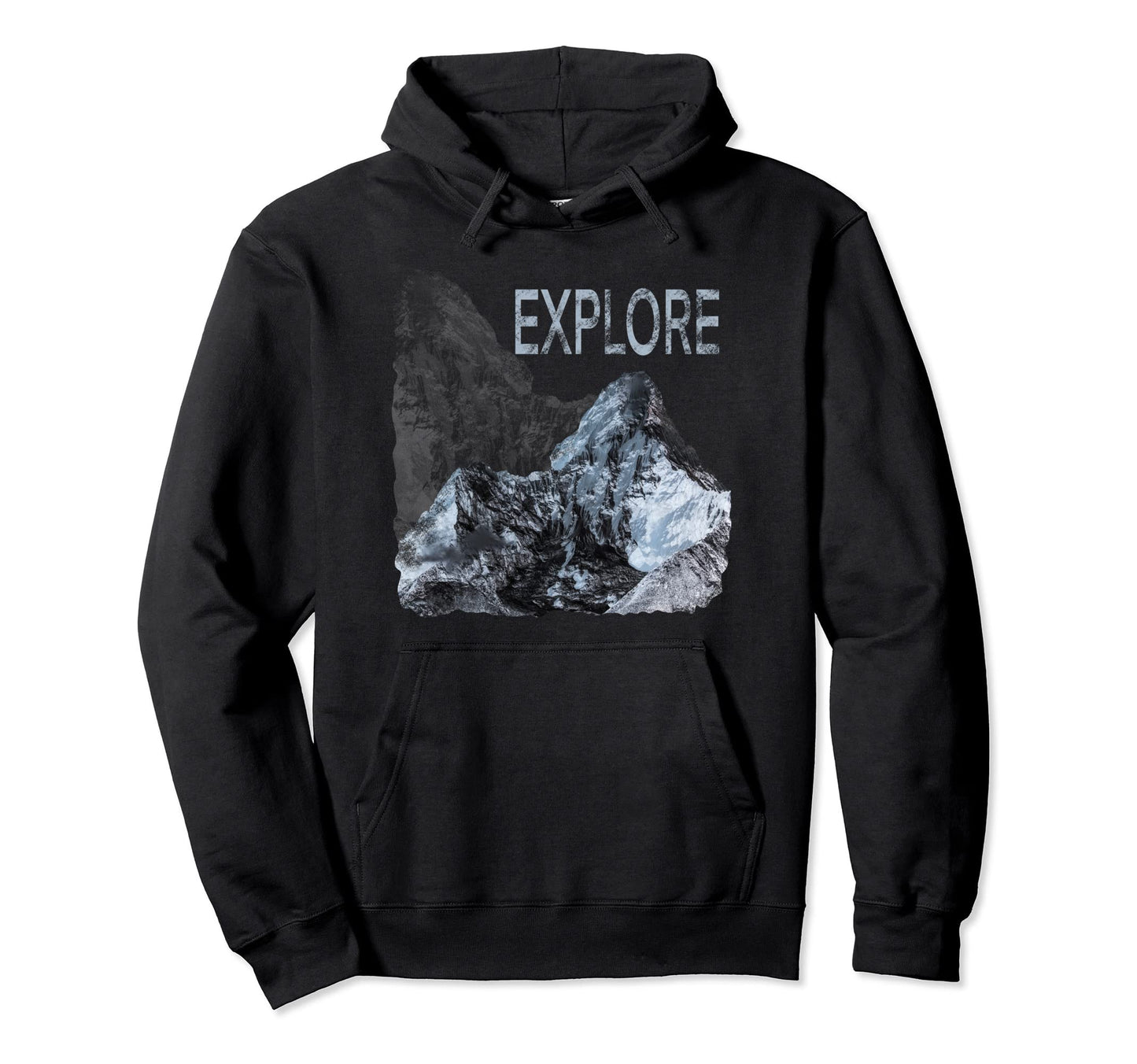 Granola Aesthetic Mountain Y2K Gorpcore Hoodie - Custom Art Print Men Women - T-Shirt, Sweatshirt, Hoodie