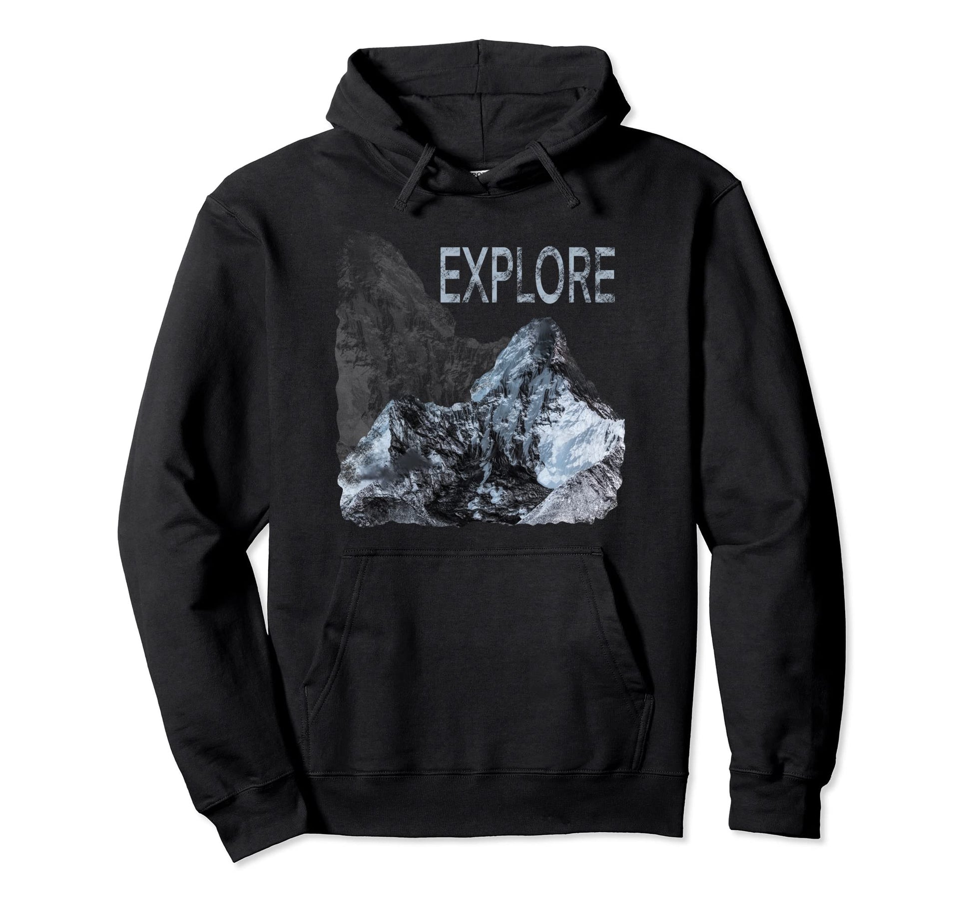 Granola Aesthetic Mountain Y2K Gorpcore Hoodie - Custom Art Print Men Women - T-Shirt, Sweatshirt, Hoodie