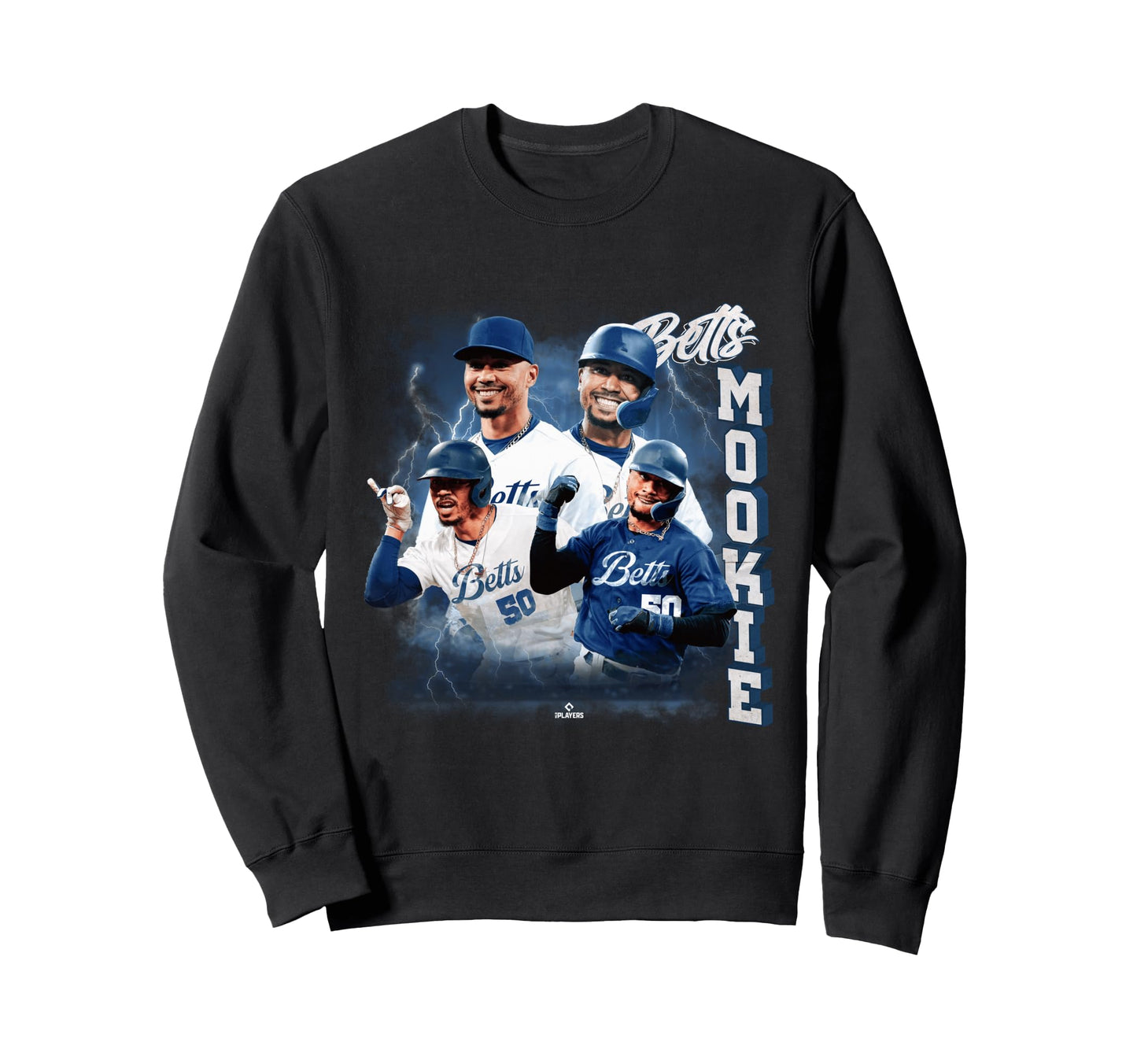Mookie Betts Los Angeles Baseball Sweatshirt - Custom Art Print Men Women - T-Shirt, Sweatshirt, Hoodie
