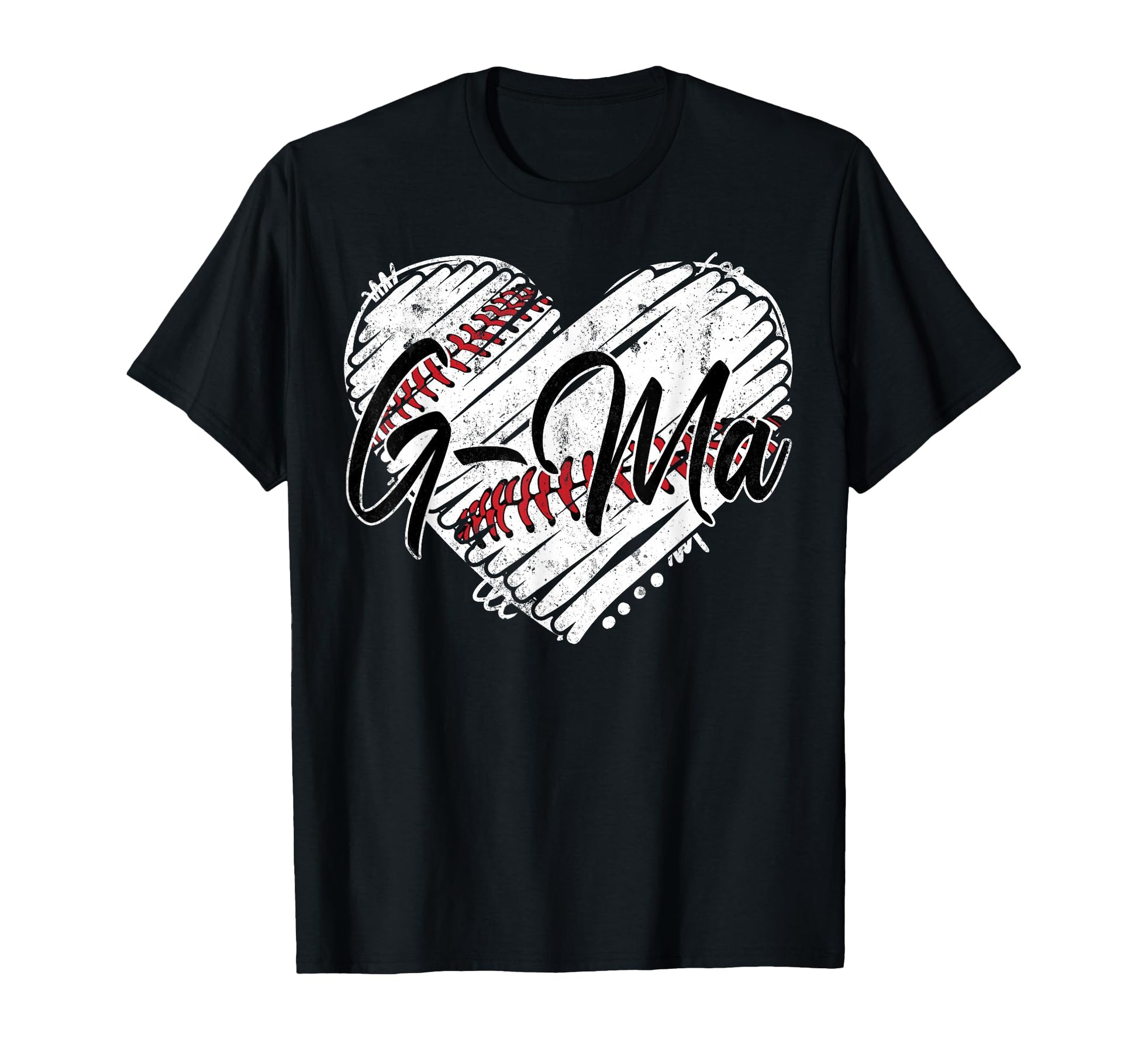 Baseball G Ma Heart Baseball G Ma T-Shirt - Fun Novelty Design for Adults - T-Shirt, Sweatshirt, Hoodie