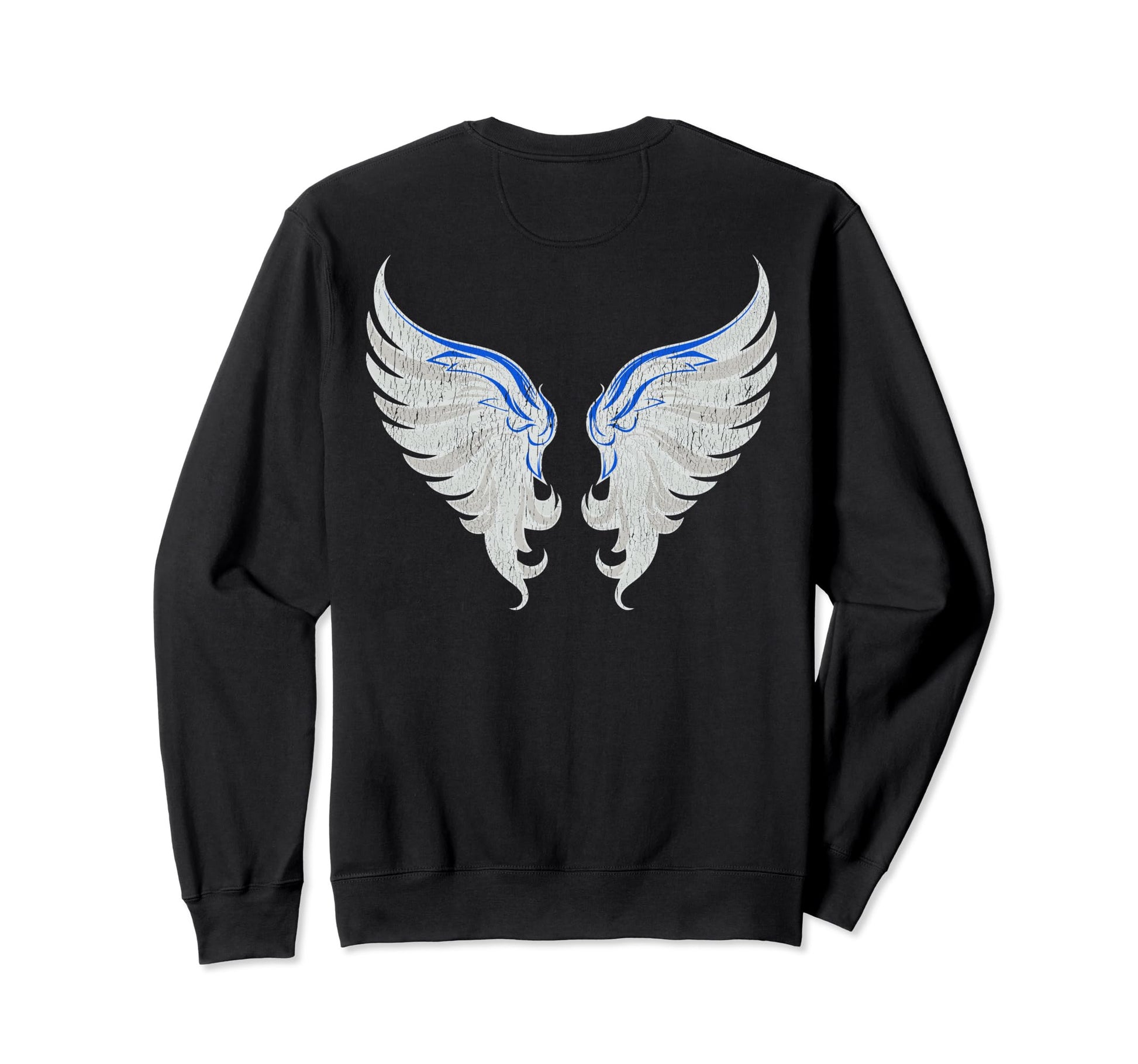 Gothic Angel Wings Fairy Grunge Y2K Sweatshirt - Trendy Graphic for Adults - T-Shirt, Sweatshirt, Hoodie