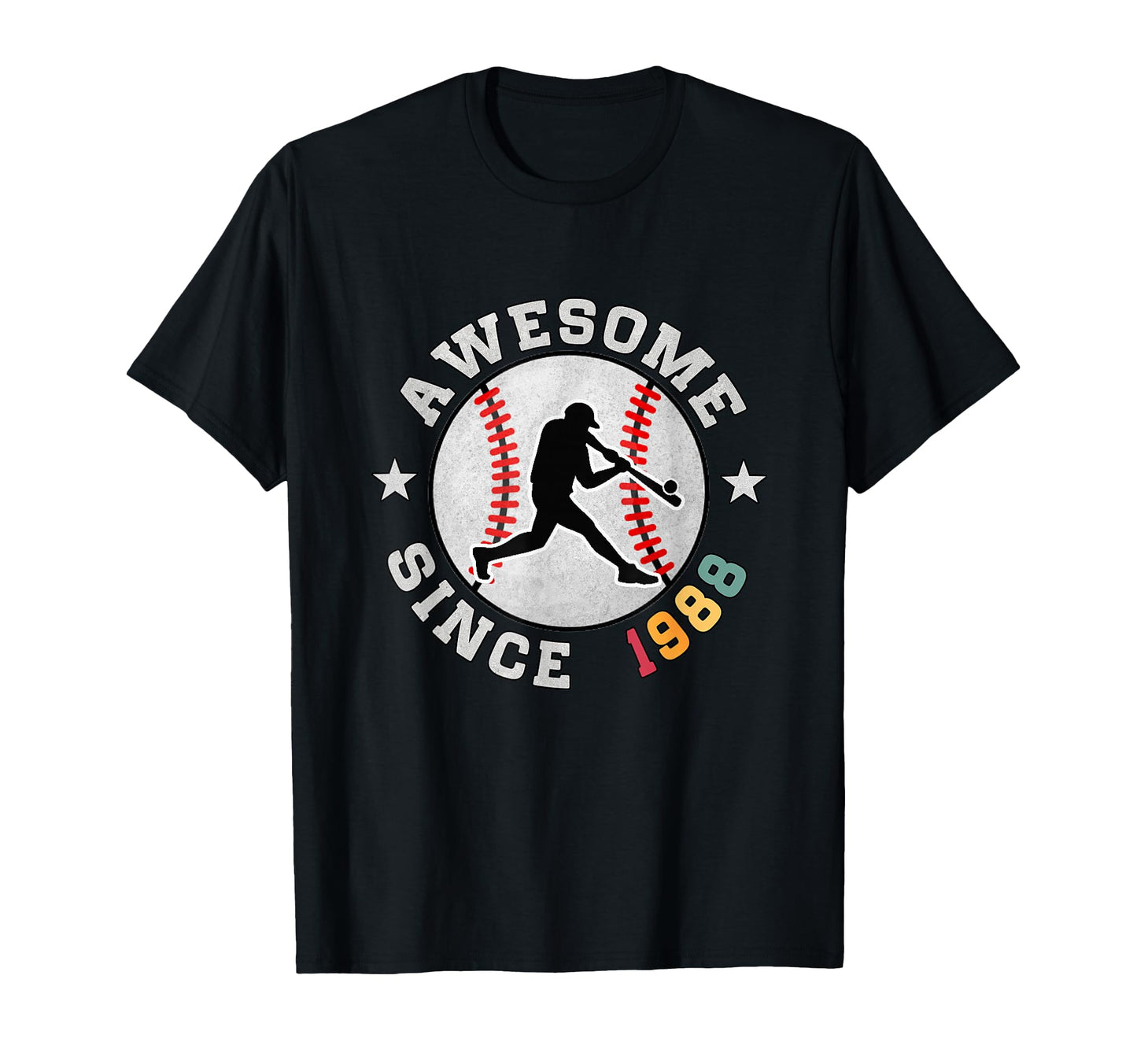 Birthday Baseball Lover Gift 38 Years T-Shirt - Unique Graphic for Adults - T-Shirt, Sweatshirt, Hoodie
