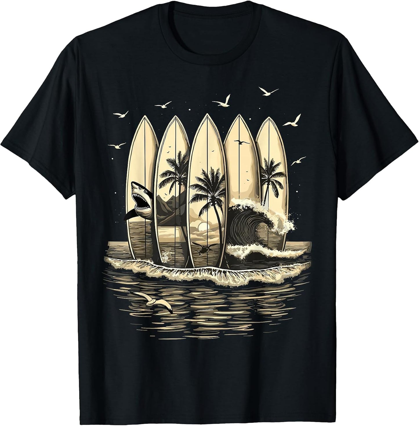 Funny Surfing Lover - Adult & Kids T-Shirts, Sweatshirts & Hoodies apparel design preview 1