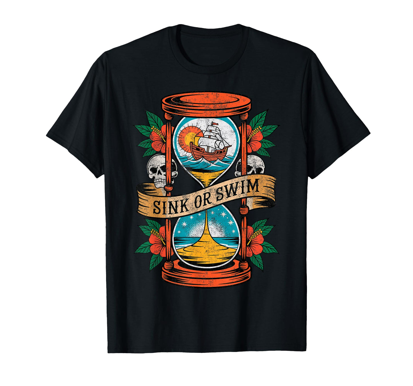 American Traditional Old School T-Shirt - Aesthetic Graphic Men Women - T-Shirt, Sweatshirt, Hoodie
