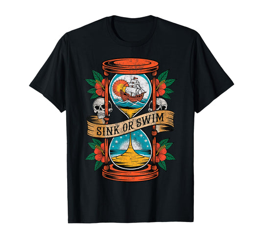 American Traditional Old School T-Shirt - Aesthetic Graphic Men Women - T-Shirt, Sweatshirt, Hoodie