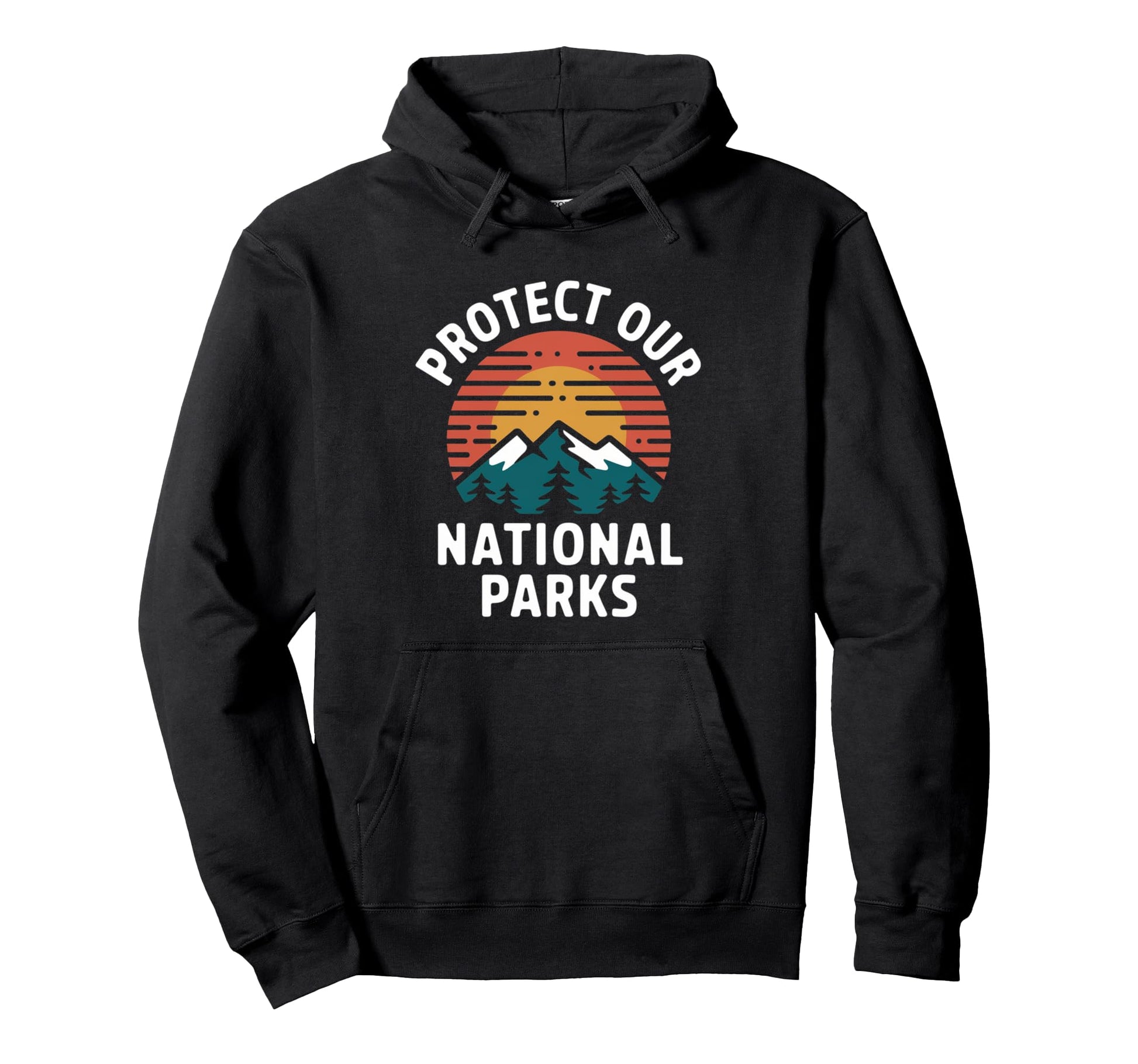 Protect Our National Parks Hoodie - Minimalist Print for Adults - T-Shirt, Sweatshirt, Hoodie