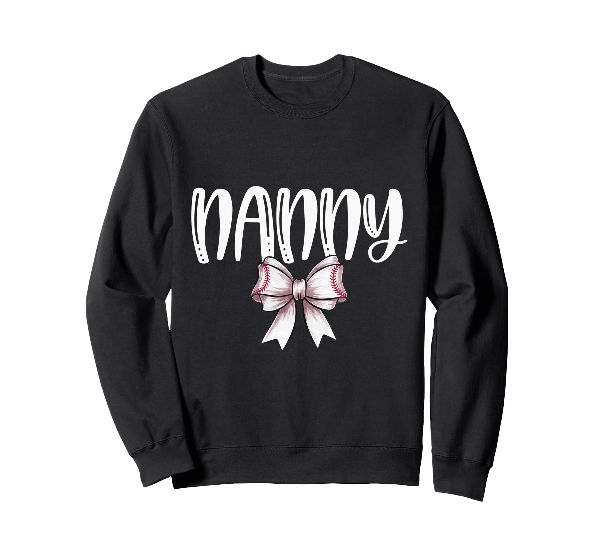 Coquette Baseball Nanny Spirit Sweatshirt - Trendy Graphic Unisex - T-Shirt, Sweatshirt, Hoodie