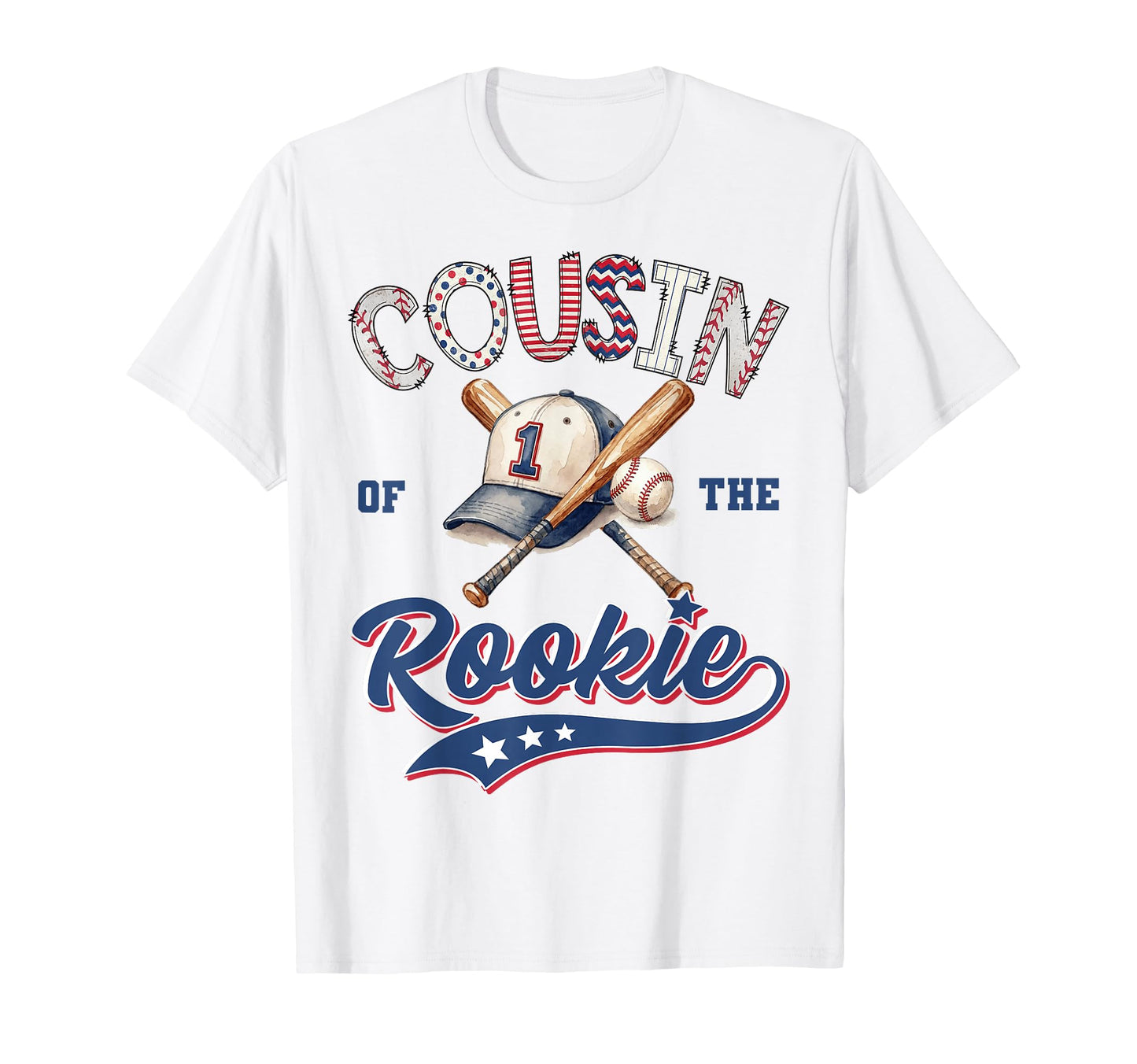 Cousin Rookie Year 1St Birthday T-Shirt - Minimalist Print Men Women - T-Shirt, Sweatshirt, Hoodie